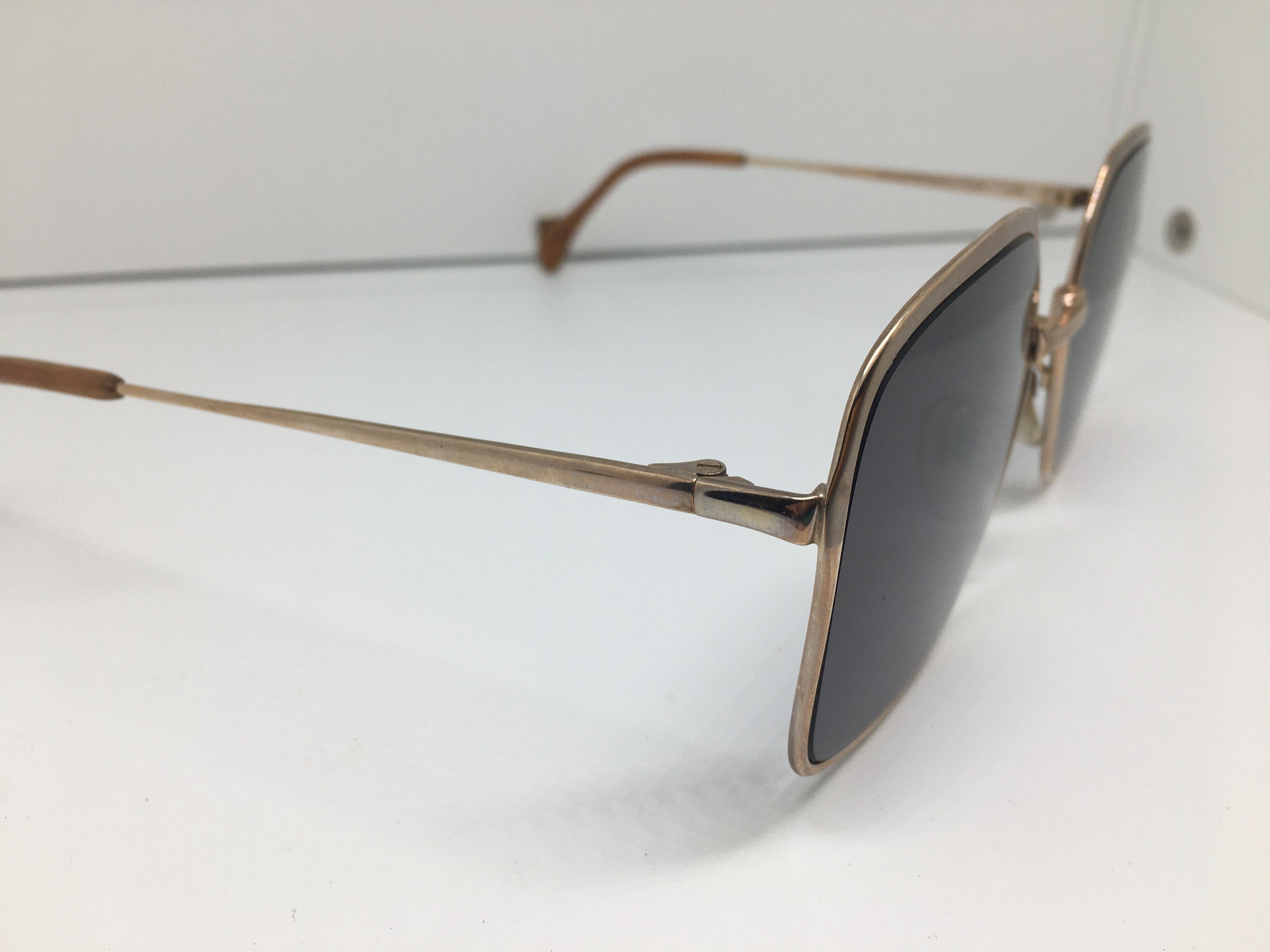 Vintage Vintage Metzler 2165 Gold Sunglasses Frame Germany Size ONE SIZE - 2 Thumbnail