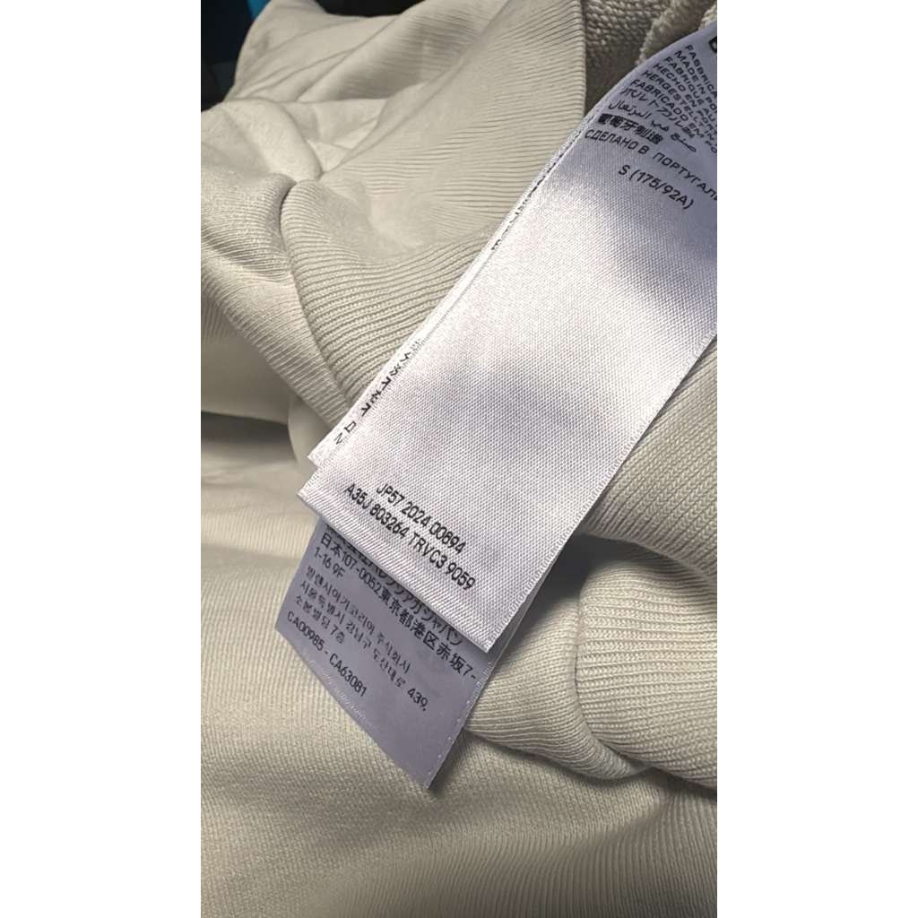Balenciaga o1rshd1 Zip-up Hoodie Loop Sports Icon Print Mol Dirty White Size US S / EU 44-46 / 1 - 20 Thumbnail