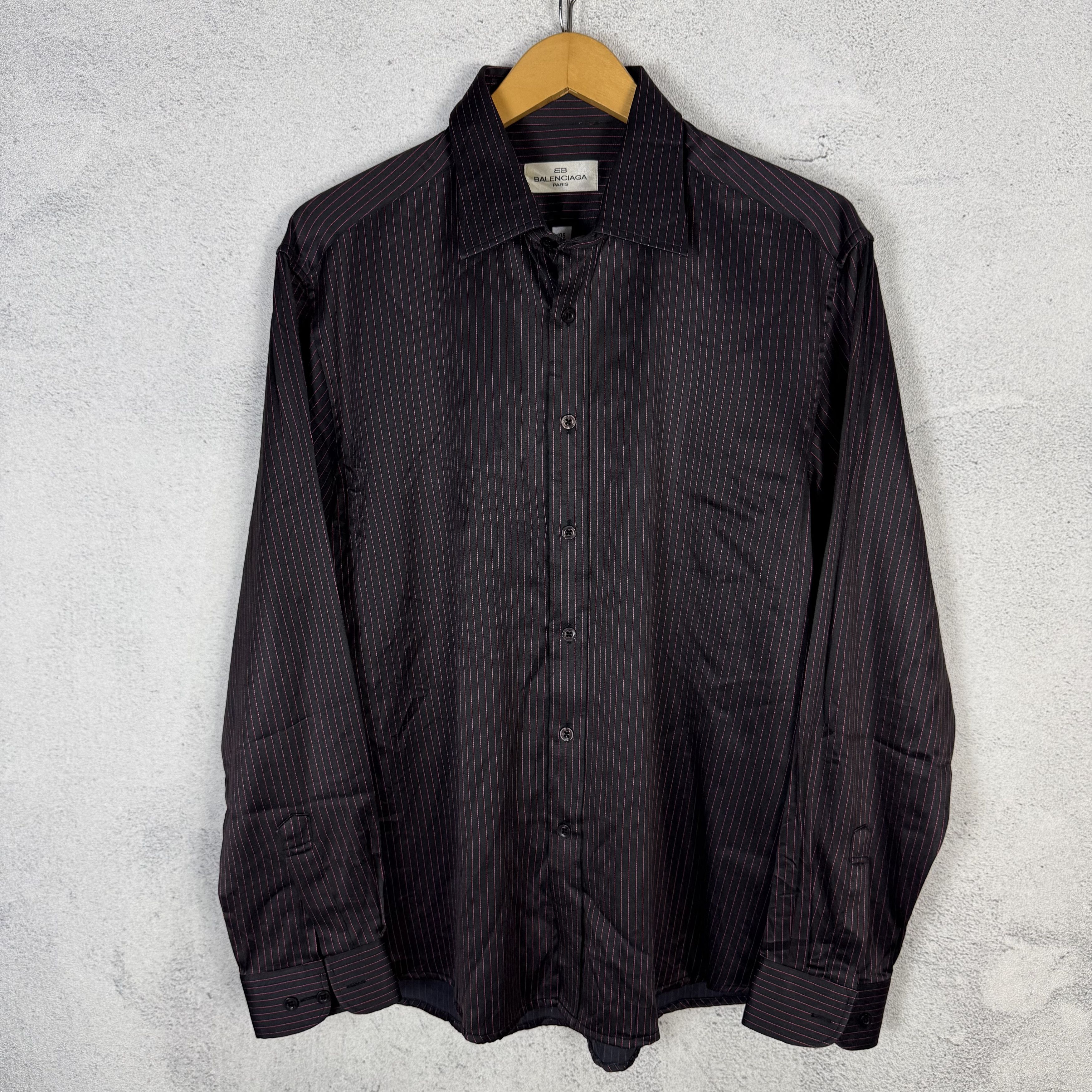 Balenciaga Vintage Rare Balenciaga Paris Sports Button Ups Silk 
