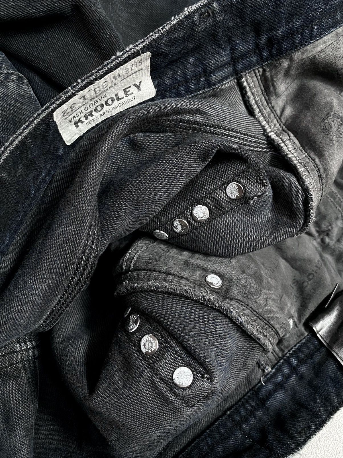 Diesel RARE Diesel Krooley Denim Regular Slim Carrot Size US 33 - 24 Thumbnail