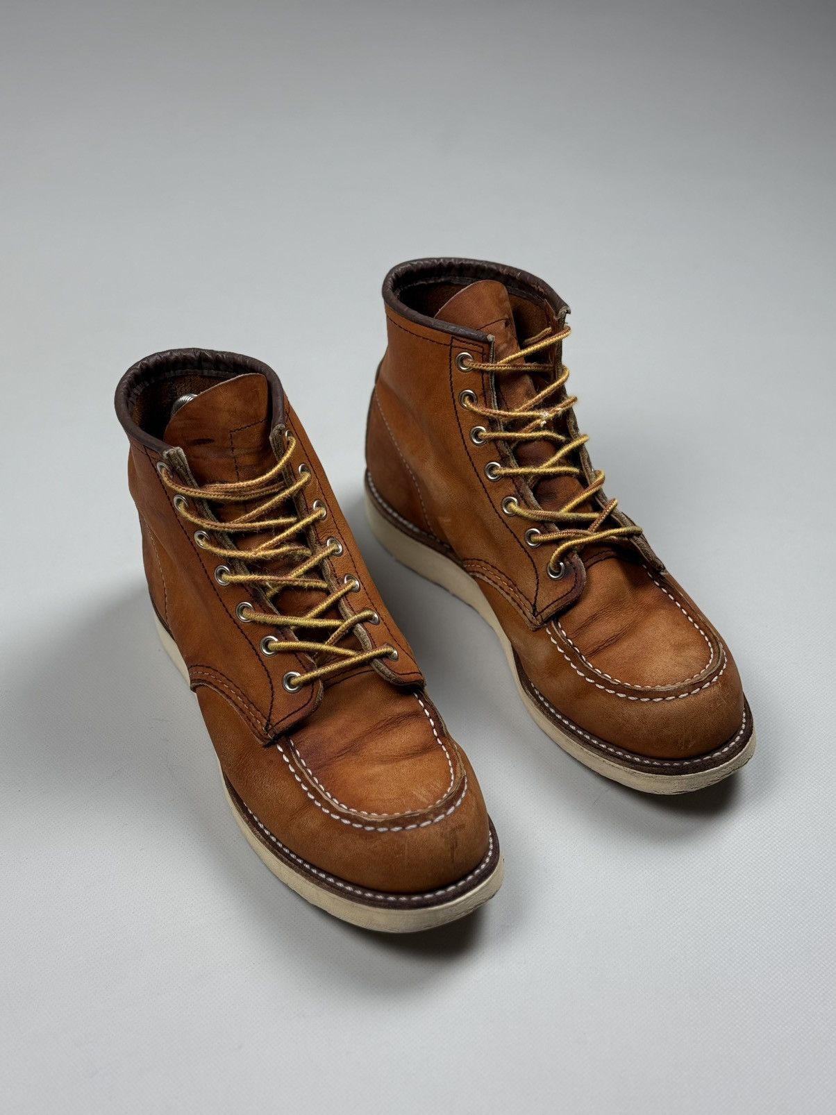 Red Wing Red Wing Shoes Vintage Leather Moc Toe Boots Size US 8.5 Size US 8.5 / EU 41-42 - 2 Thumbnail