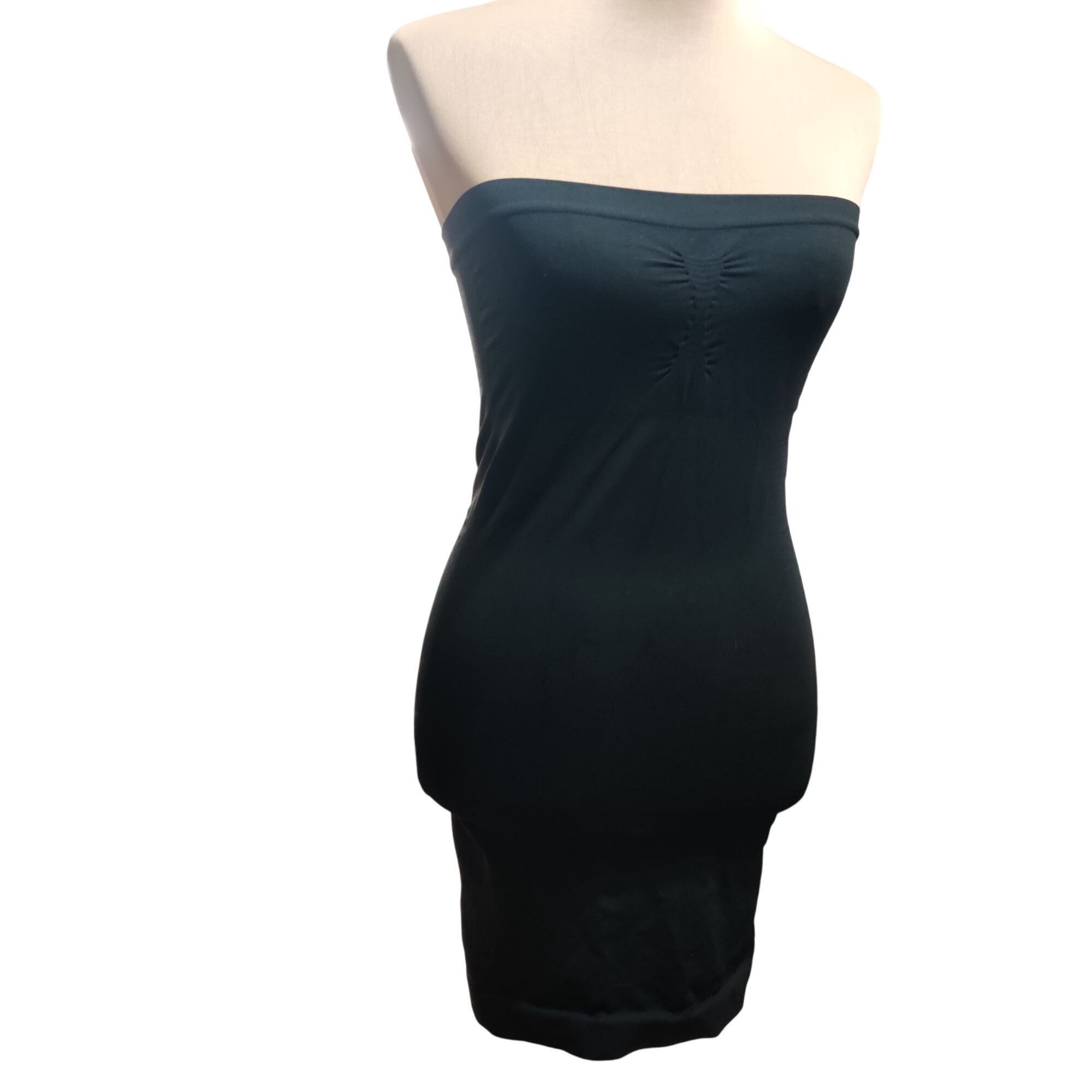 Vintage Barely There 34 Black Strapless Vintage Slip 4293 Light Shap Size ONE SIZE - 3 Thumbnail