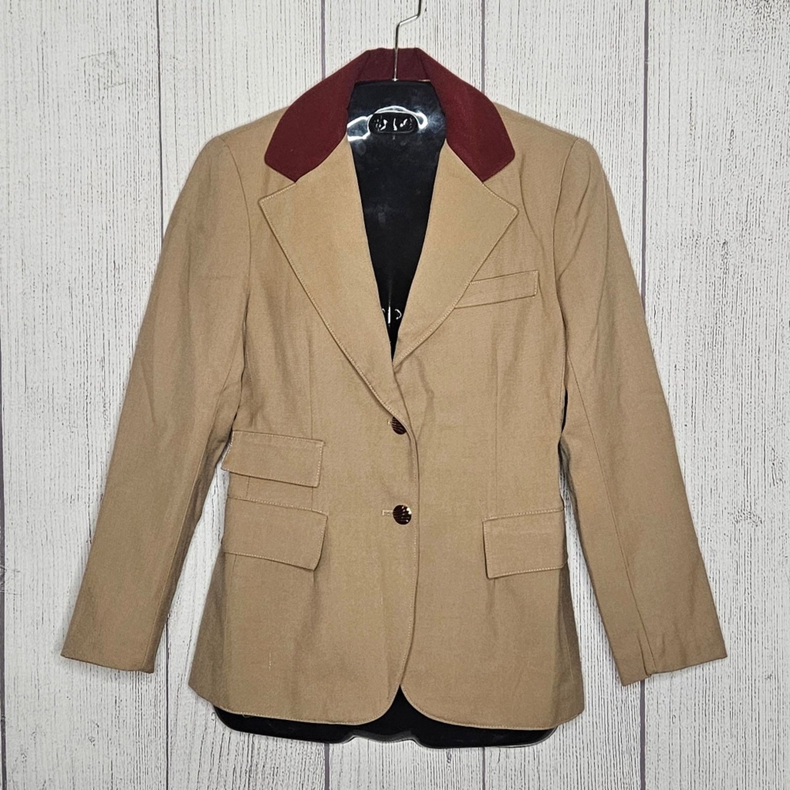 Vintage Omniform Continental Joyce Dixon Set, Trench, Blazer, Skirt Size 27" / US 4 / IT 40 - 8 Thumbnail