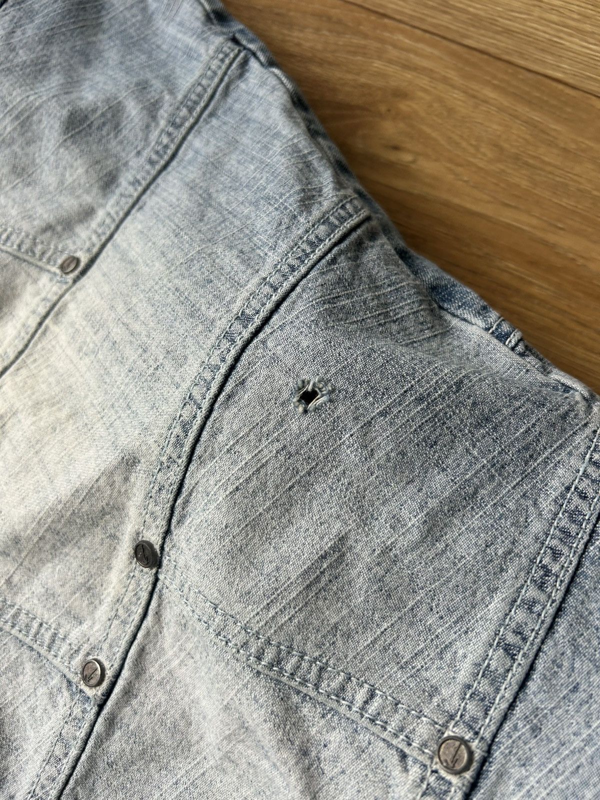 Karl Kani Karl Kani vintage Y2K Denim Shorts Size US 34 / EU 50 - 8 Thumbnail