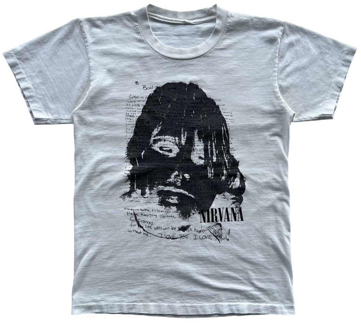 Band Tees × Nirvana 🔥Nirvana Vintage Single Stitch Kurt Cobain Grunge Rock Bang Size US XS / EU 42 / 0 - 2 Thumbnail