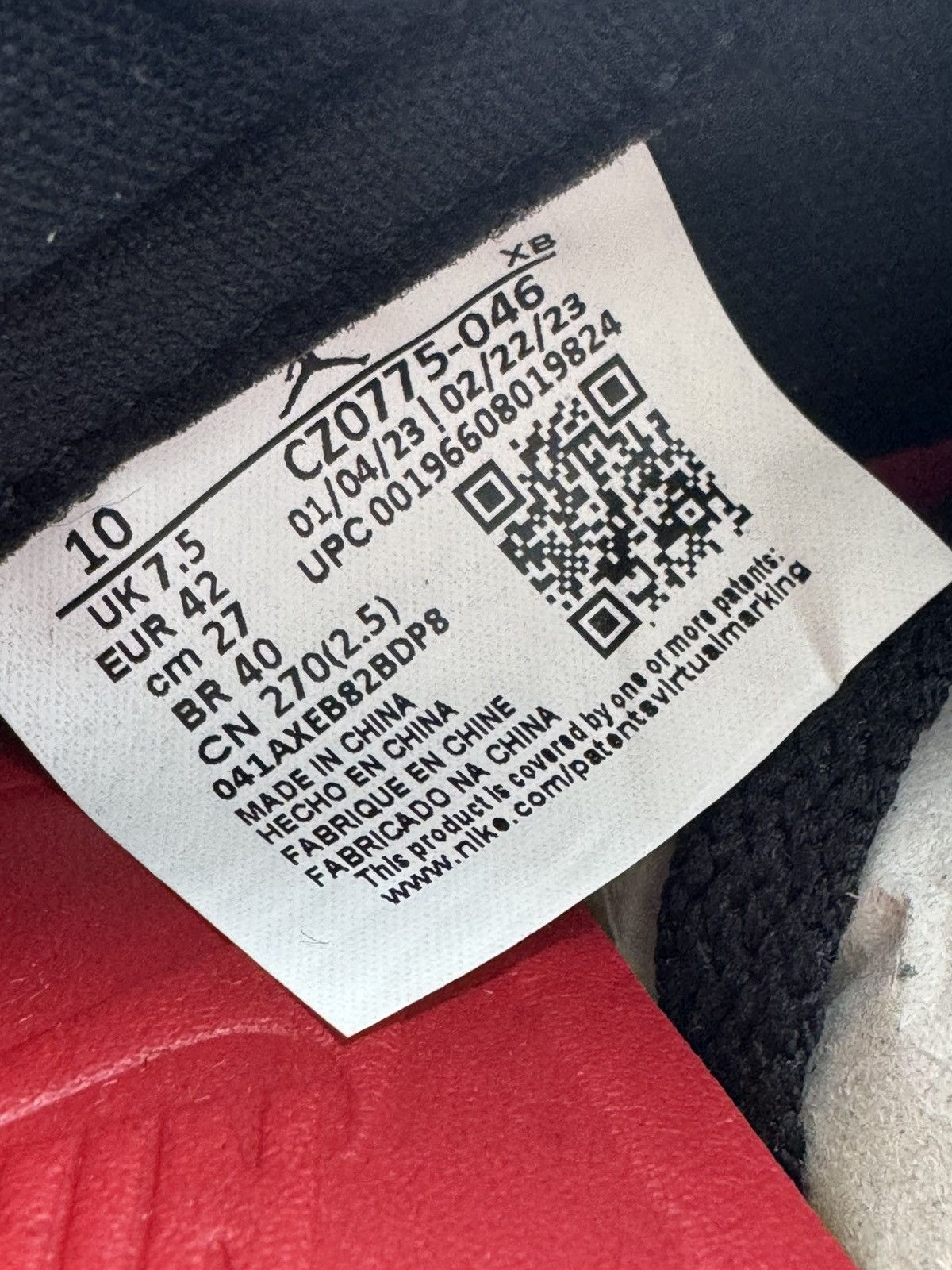 Nike Air Jordan Retro 1 Low "NC TO CHI" Men’s Size 8.5 (10W) Size US 8.5 / EU 41-42 - 8 Thumbnail