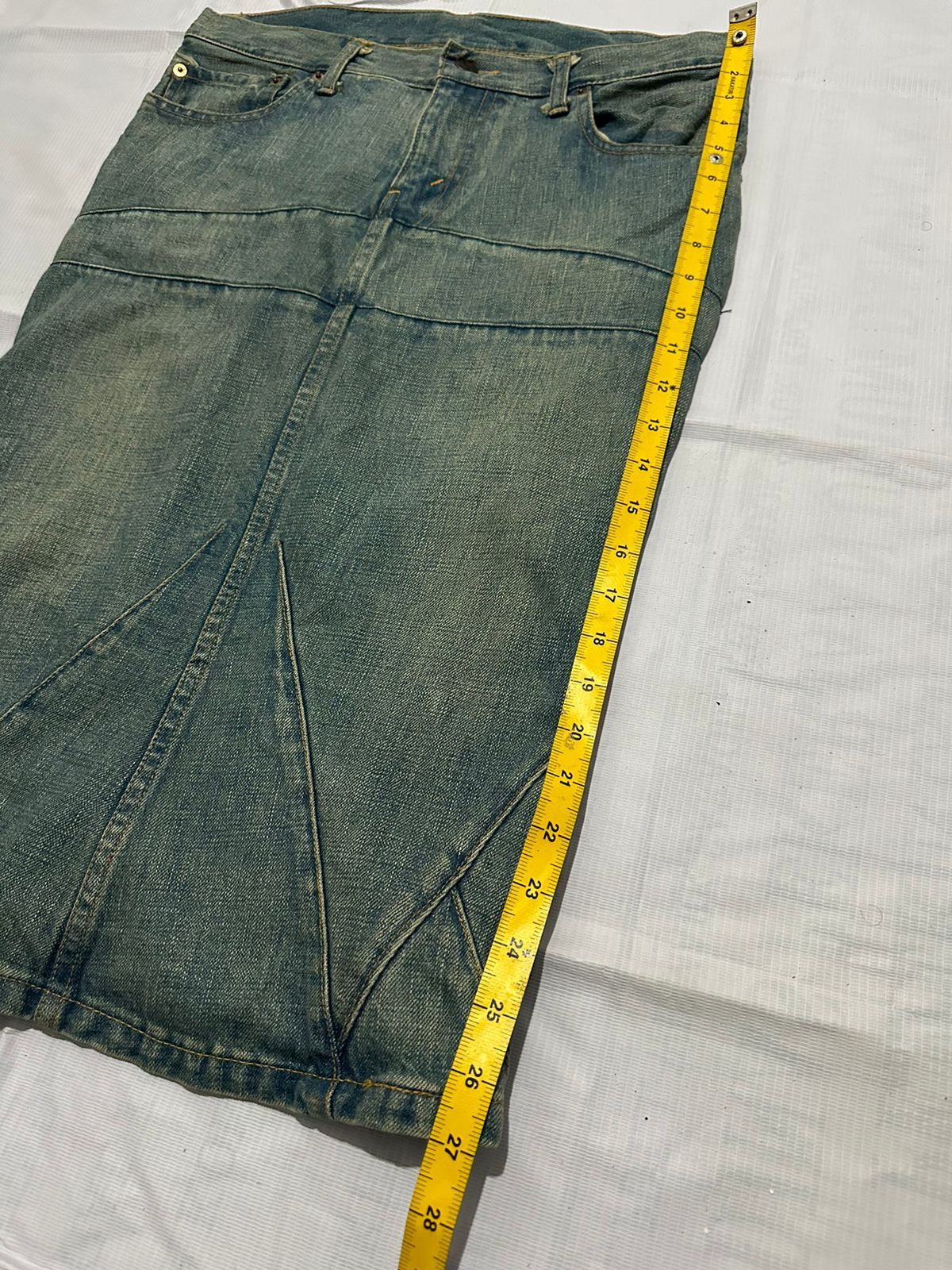 Comme des Garcons × Junya Watanabe 🔥Junya Watanabe Comme Des Garcons FW 2004 Mermaid Skirt Size 30" / US 8 / IT 44 - 9 Thumbnail