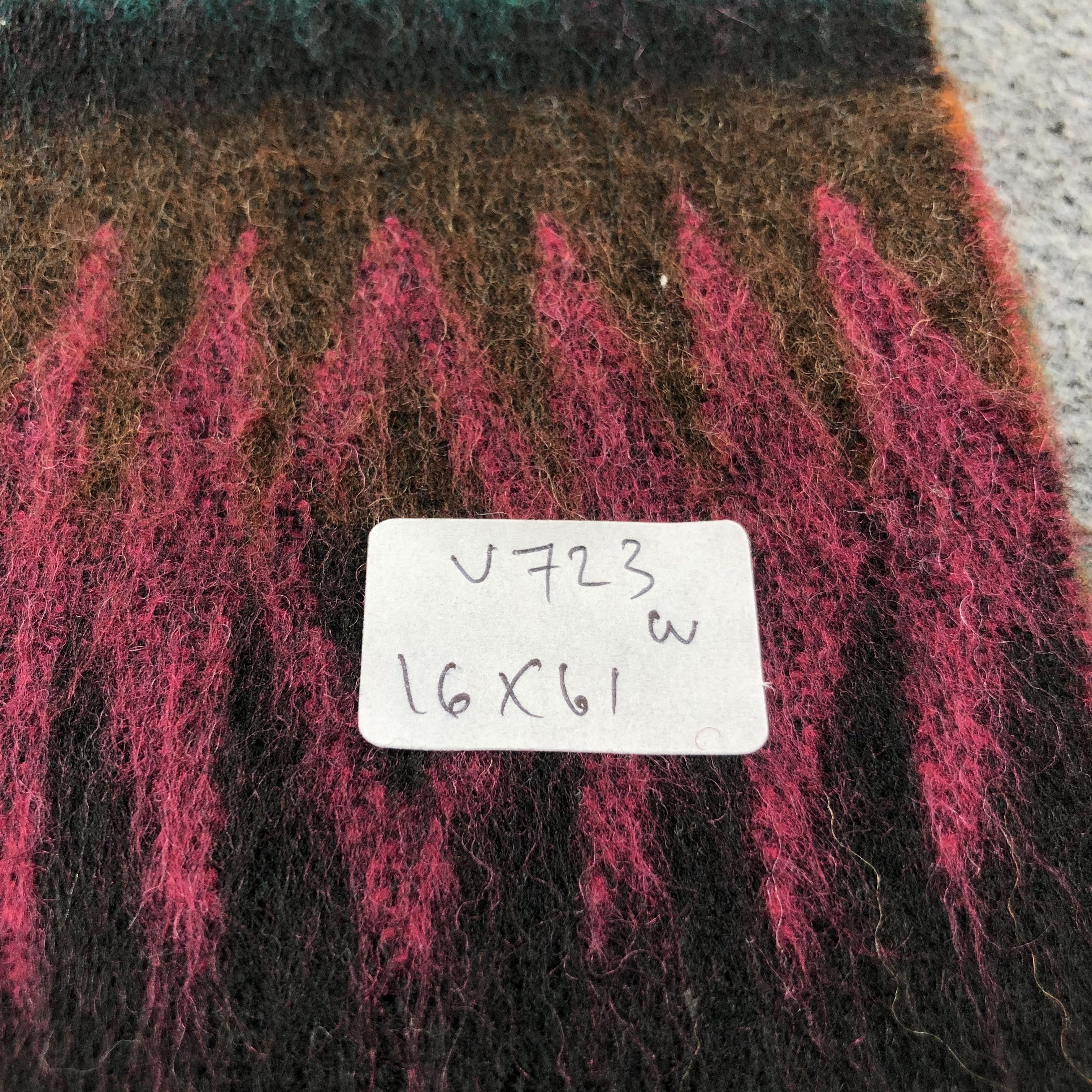 Hang Ten Hang Ten Navajo Wool Scarf Muffler V723 Size ONE SIZE - 6 Thumbnail