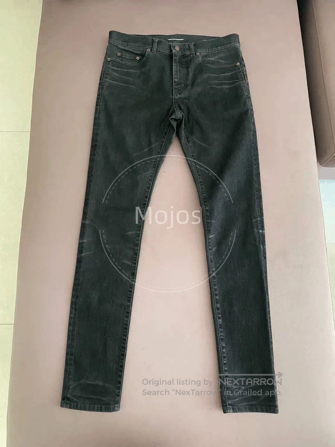 Saint Laurent Paris Saint Laurent Paris 20AW Heavy Washed Denim. Size US 32 / EU 48 - 1 Thumbnail