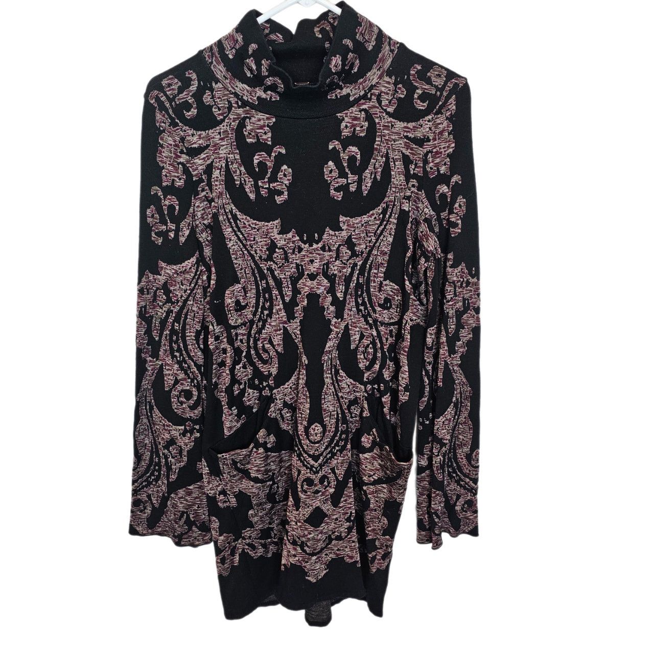 Free People Free People Modern Love Sweater Dress Mini Size S Dark Boho Size S / US 4 / IT 40 - 2 Thumbnail