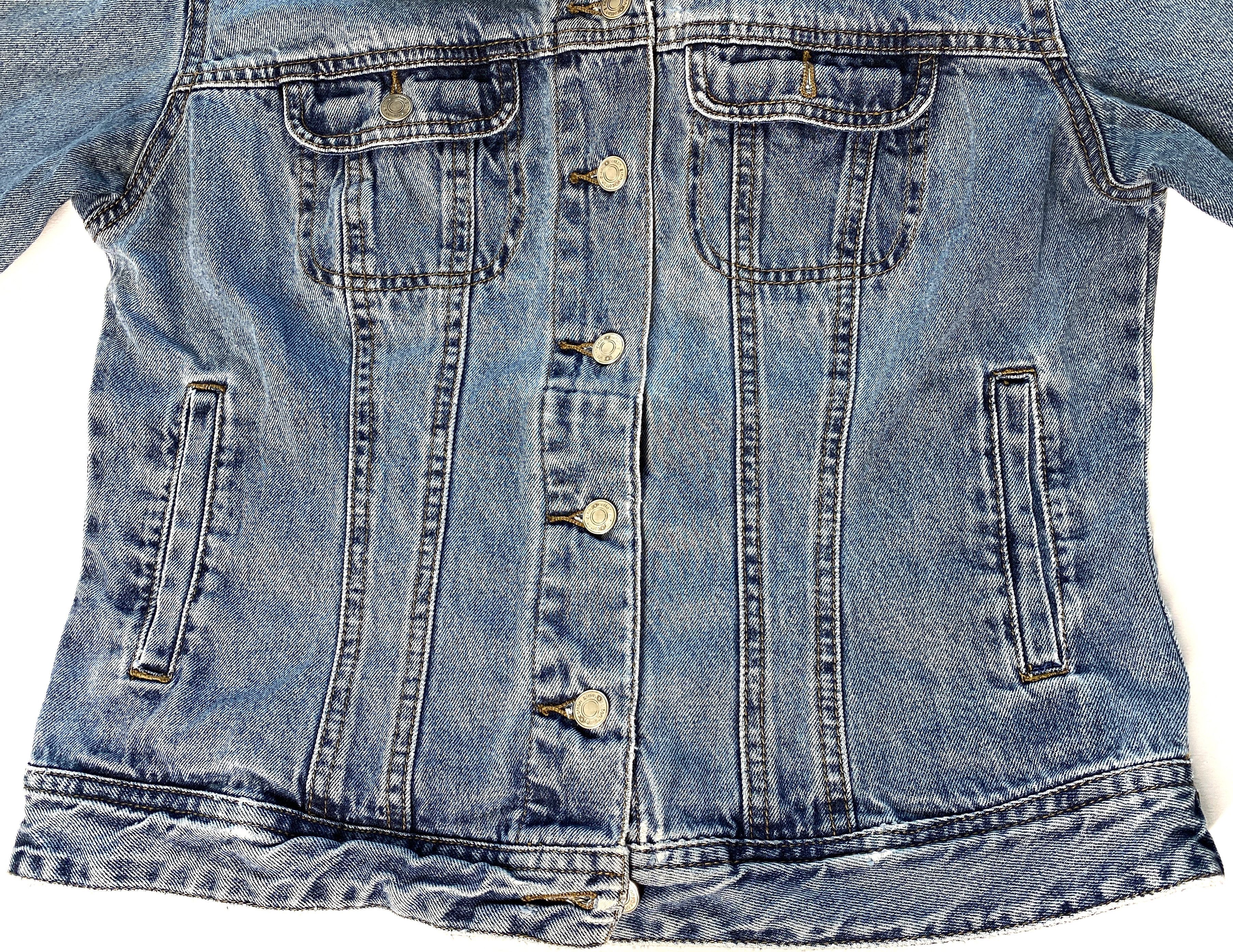Other Casual denim jean blue jacket blaizer size M 100% cotton Size M / US 6-8 / IT 42-44 - 4 Thumbnail