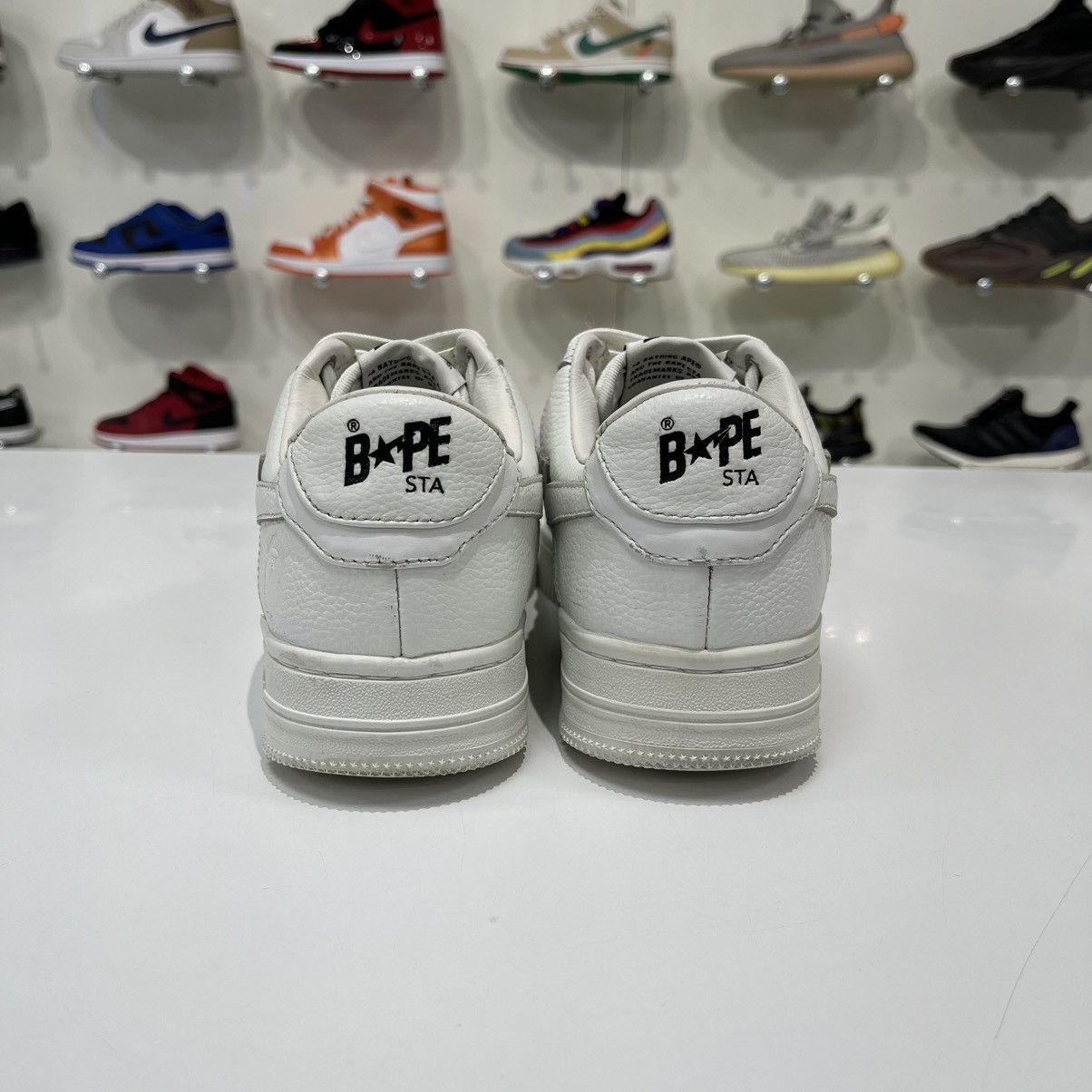Bape A Bathing Ape Bape Sta White Size US 5 / EU 37 - 4 Thumbnail