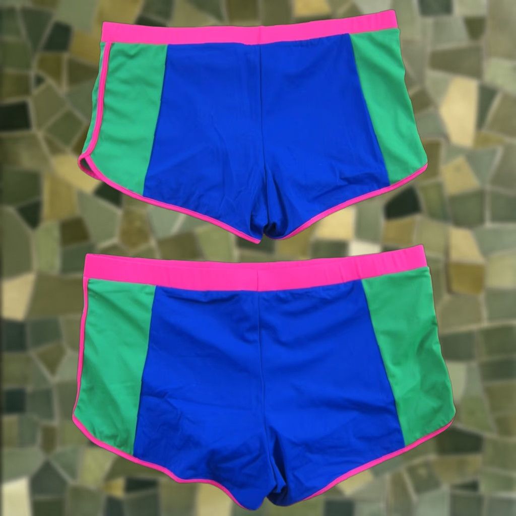 Boden Boden Swim Bootie Shorts Women 16-18 Blue Lined Stretch Athletic Size 38" / US 16 / IT 52 - 1 Thumbnail