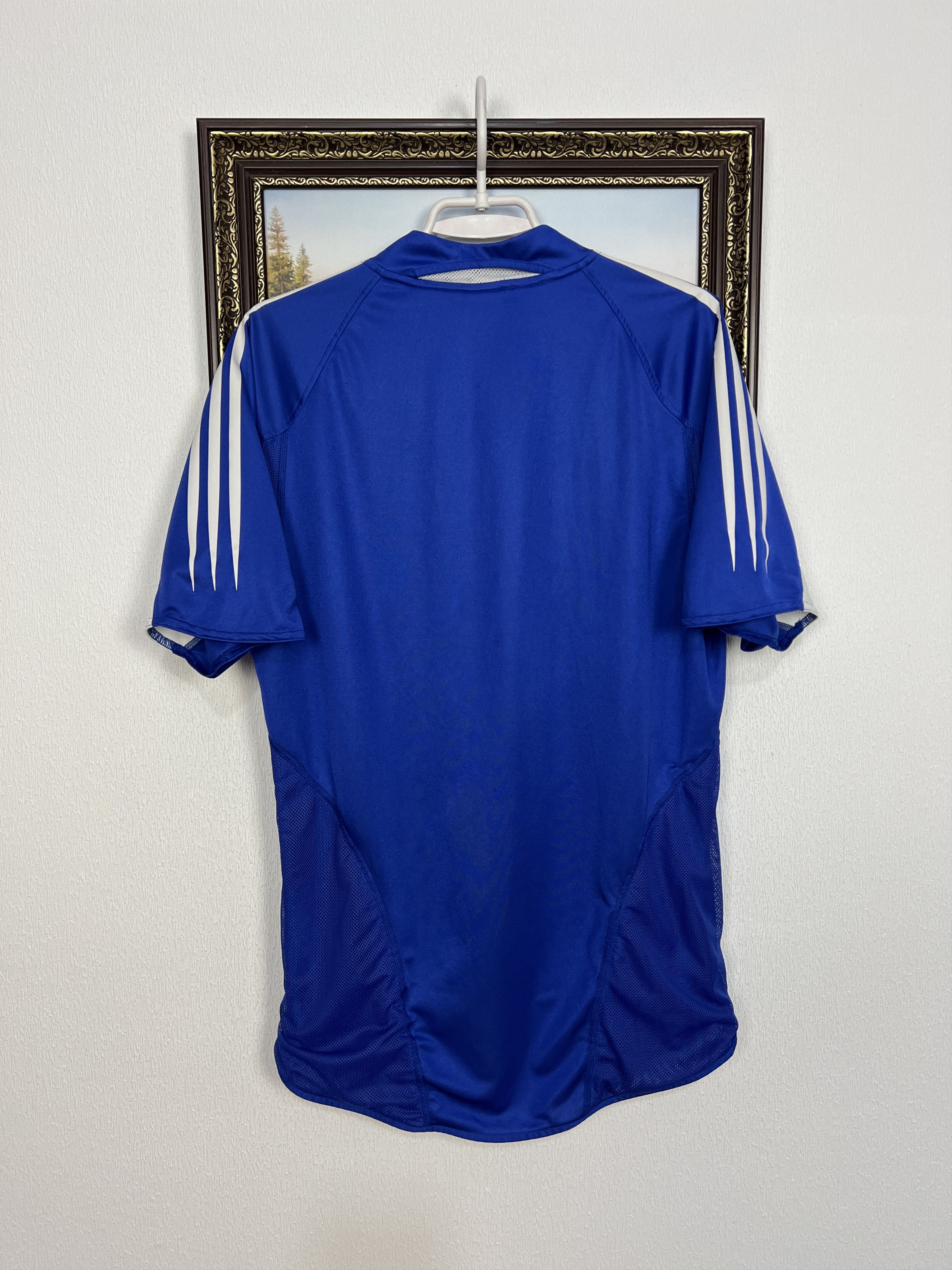 Adidas FC Schalke 04 Home football shirt 2004 Soccer Jersey Trikot Size US S / EU 44-46 / 1 - 9 Thumbnail