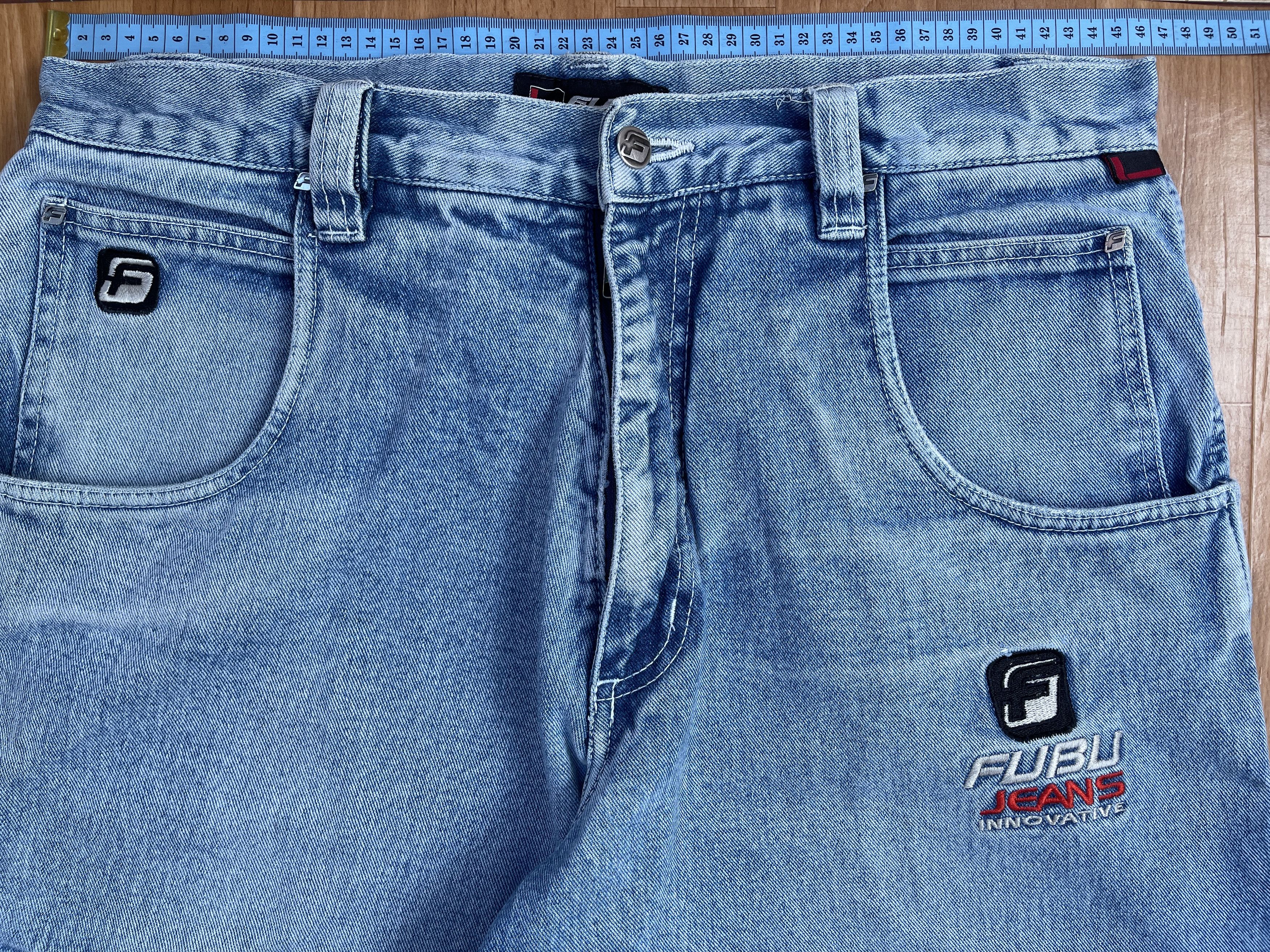 Fubu FUBU jeans, vintage baggy jeans, 90s hip hop skater Y2K 36 Size US 36 / EU 52 - 16 Thumbnail