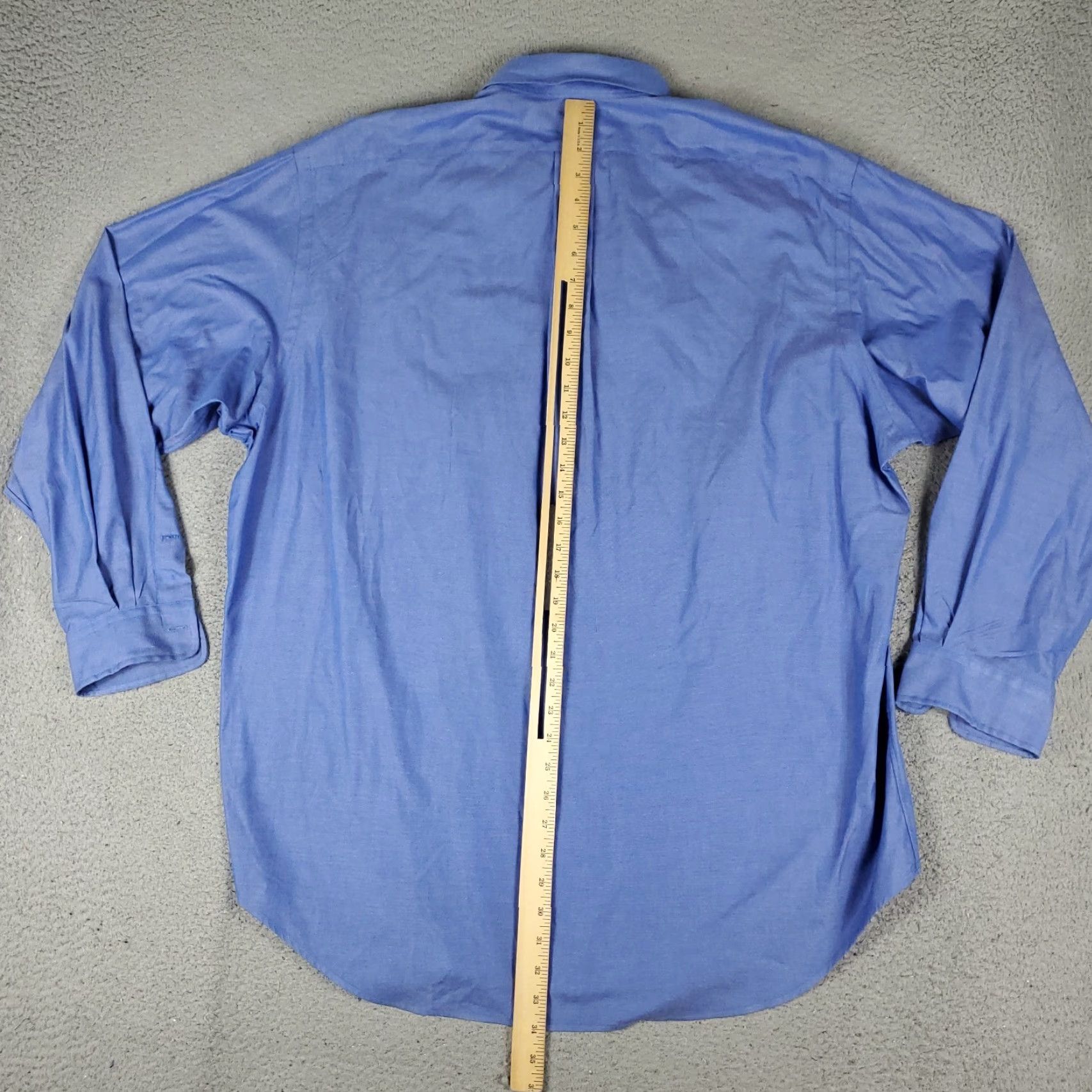 Ralph Lauren Ralph Lauren Dress Shirt Mens Size 17 Blue Pony Button Up Long Sleeve Size 46R - 4 Thumbnail