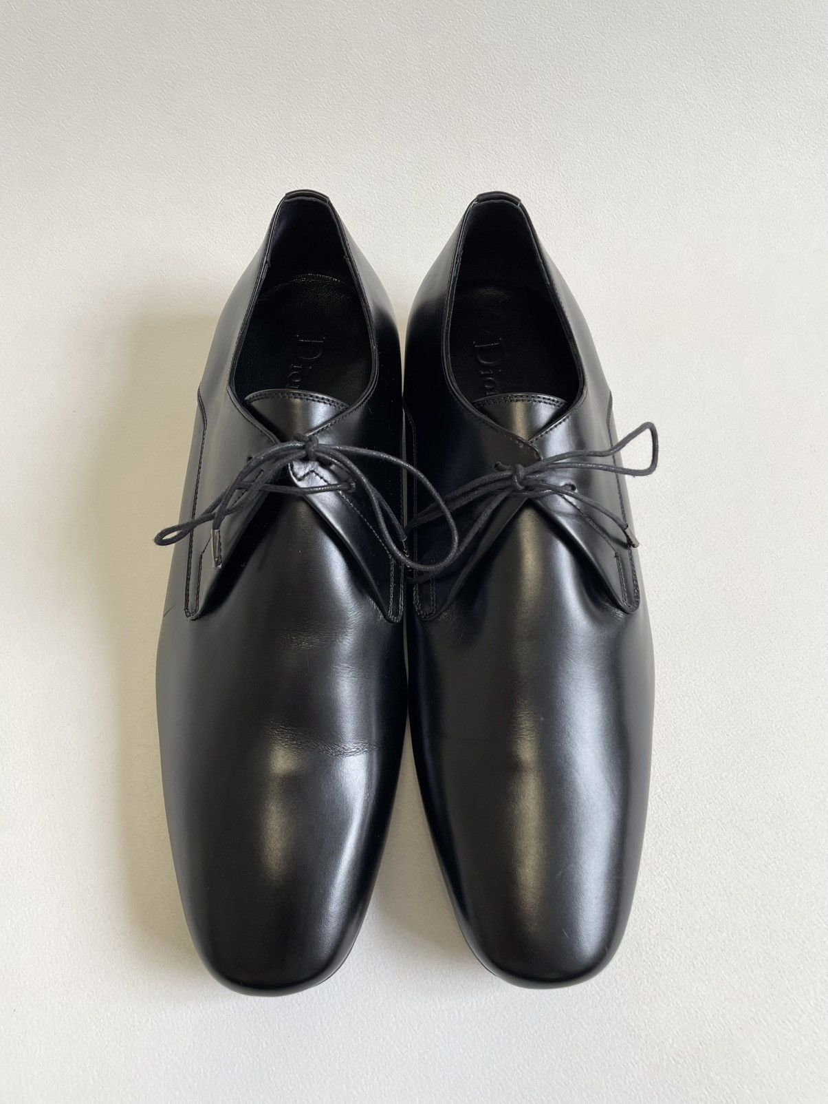 Dior Black Leather ‘Low Profile’ Derby Shoes Size US 8 / EU 41 - 11 Thumbnail