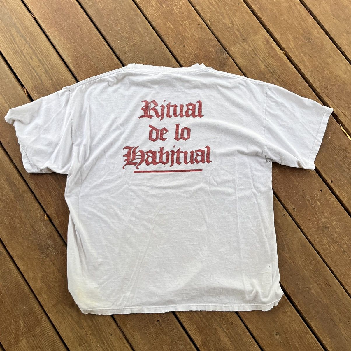Giant Janes Addiction Vintage 1990 Ritual De Lo Habitual T-Shirt Size US XL / EU 56 / 4 - 3 Thumbnail