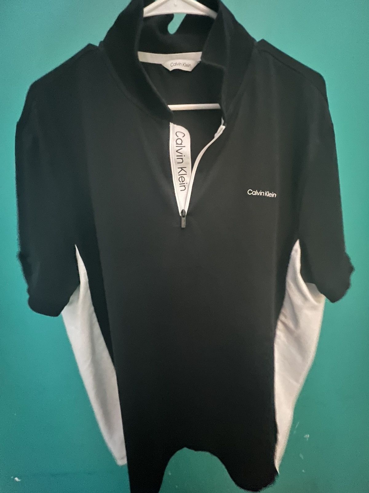 Calvin Klein Calvin Klein Half Zip Polo Size US L / EU 52-54 / 3 - 1 Thumbnail