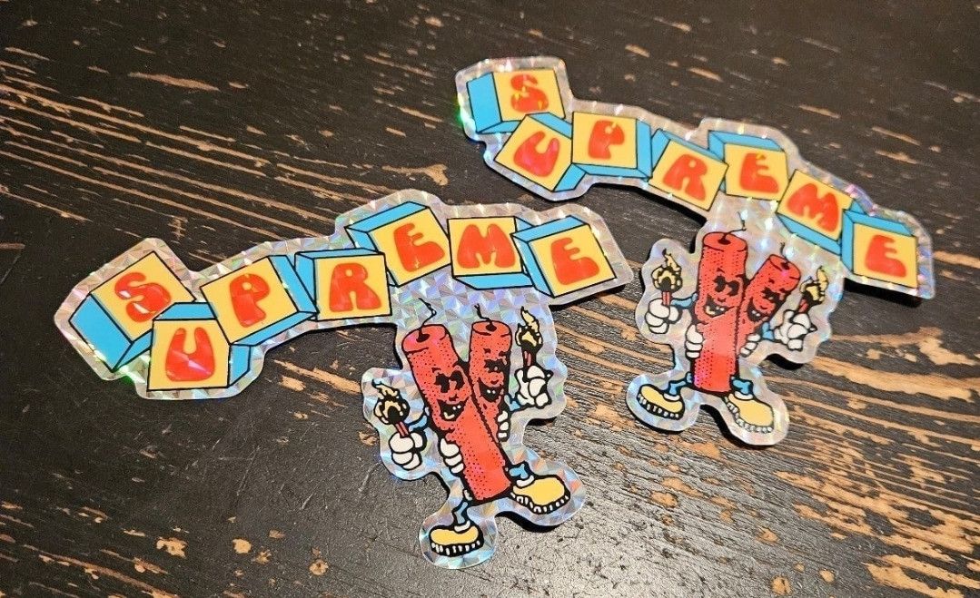 Supreme Supreme Holographic Dynamite Sticker SS19 + FREE SURPRISE Size ONE SIZE - 1 Thumbnail