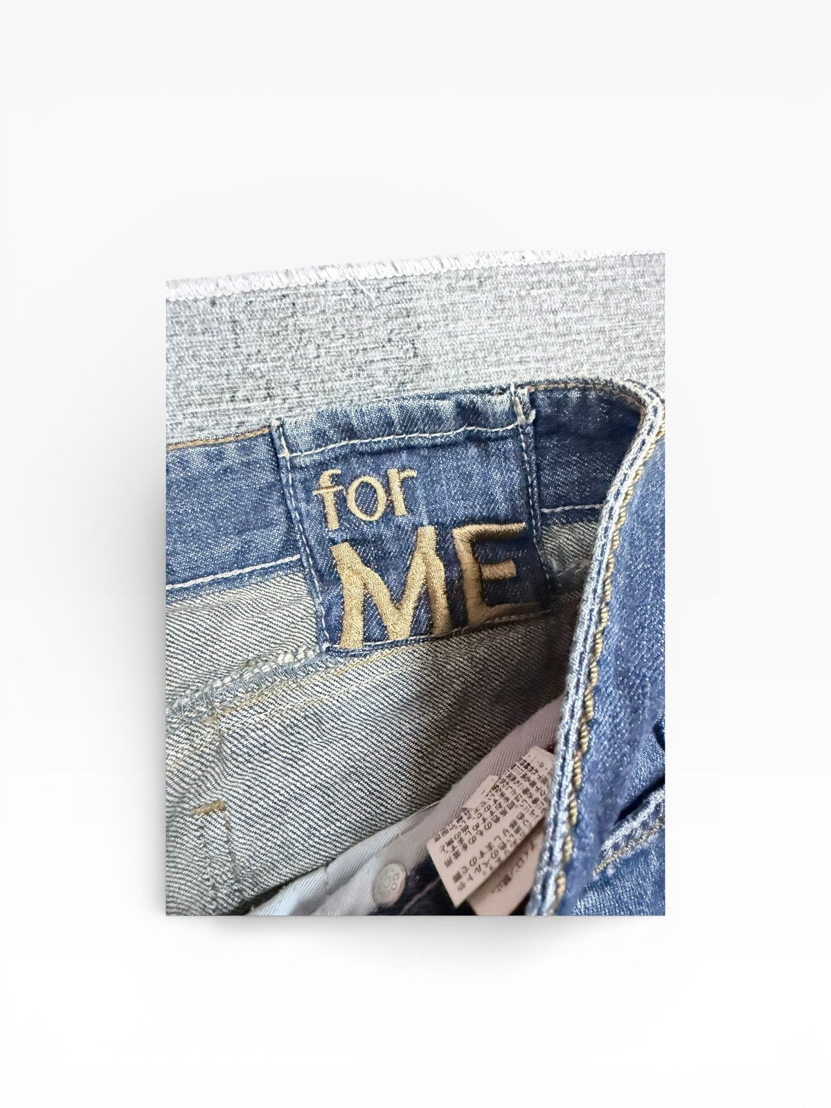 Le Grande Bleu (L.G.B.) LB-03 Flare Patchwork Drawsting Denim Pants Size US 31 - 10 Thumbnail