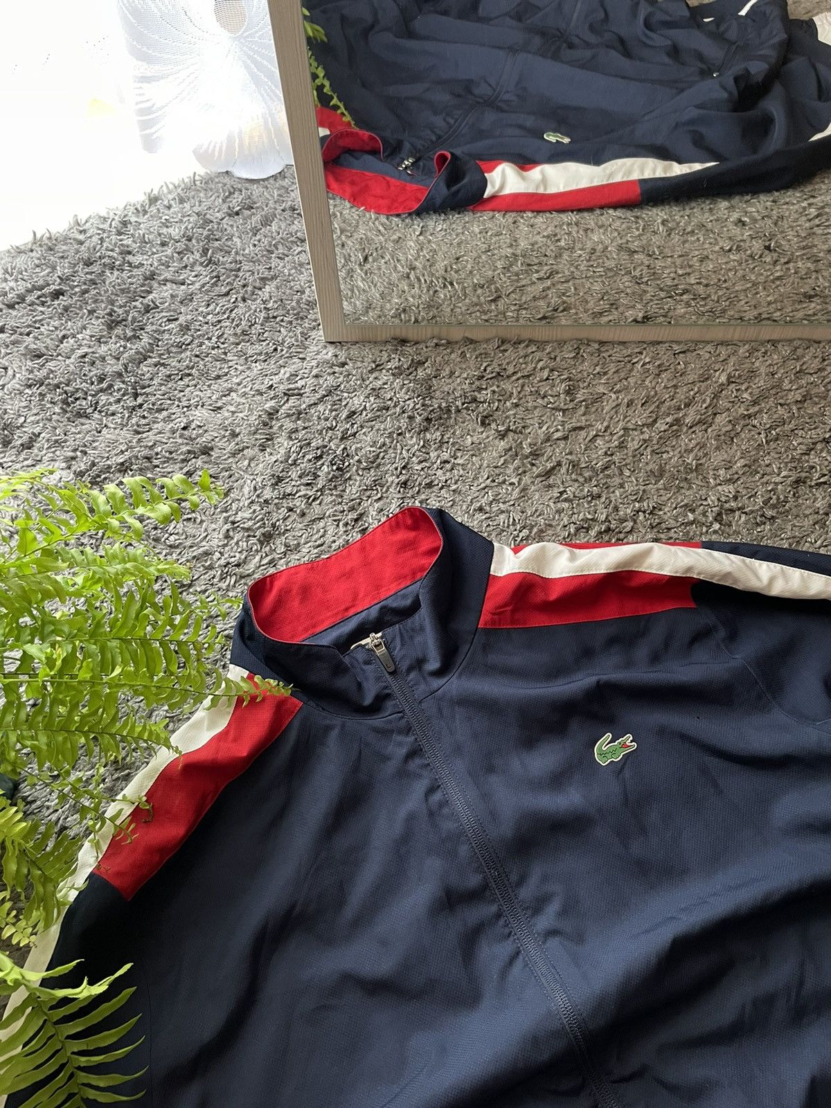 Lacoste × Vintage Lacoste Zip-Hoodie Streetwear Drip Logo Rare Size US XL / EU 56 / 4 - 7 Thumbnail