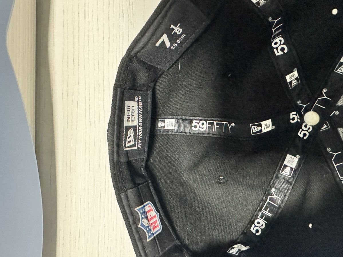 New Era New Era 59FIFTY Carolina Panthers Fitted Cap 7 1/8 NFL Black Size ONE SIZE - 5 Thumbnail