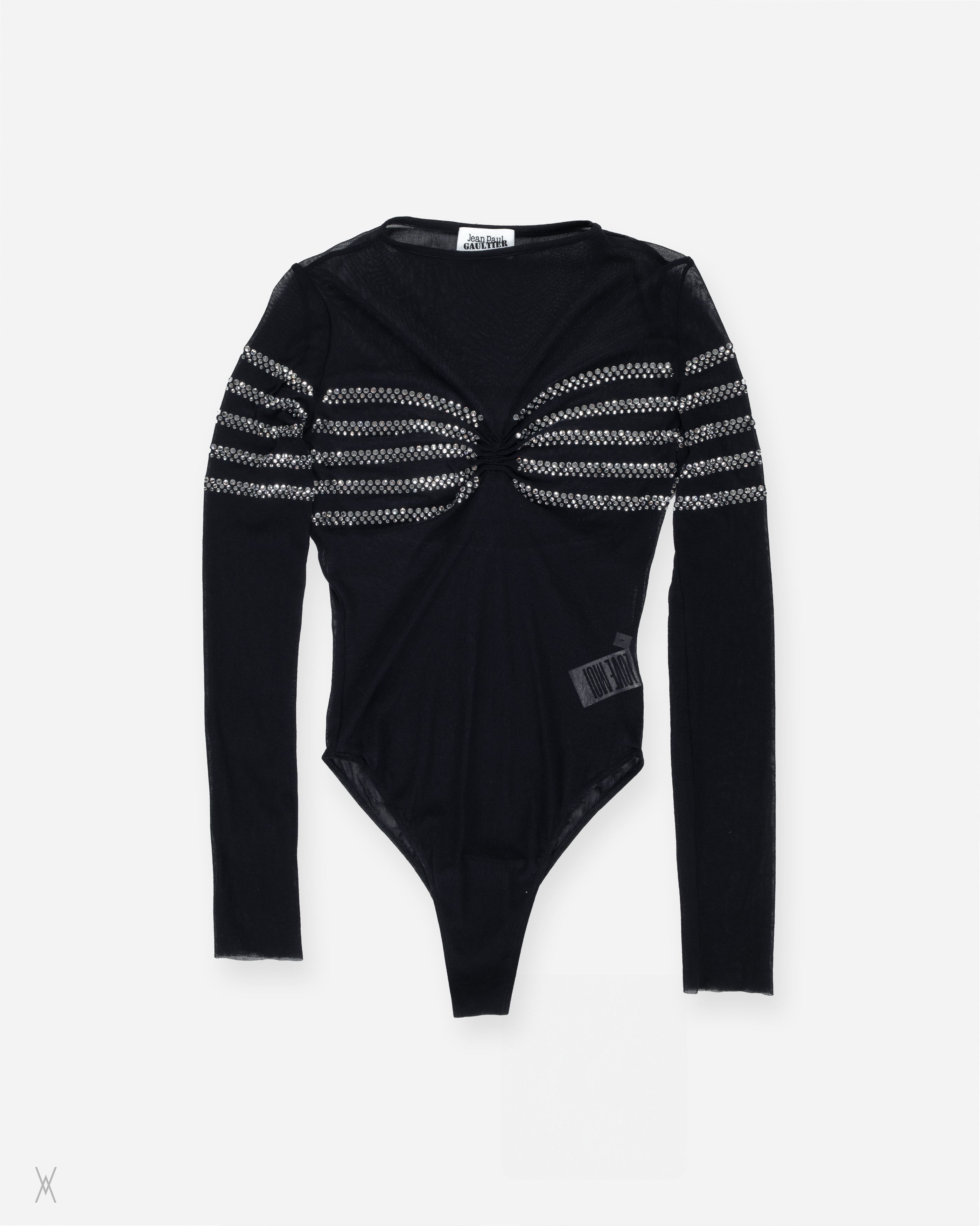 Jean Paul Gaultier Jean Paul Gaultier sheer bodysuit Size L / US 10 / IT 46 - 1 Thumbnail
