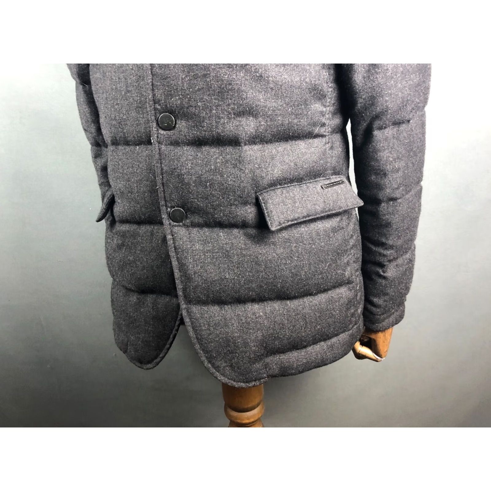 Messagerie Messagerie Jacket Wool Dark Gray Men Size 46 Size US S / EU 44-46 / 1 - 7 Thumbnail