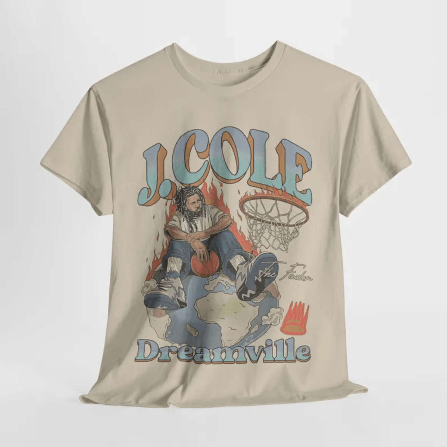 Rap Tees × Vintage Rap Shirt, Cole Shirt, Streetwear Shirt, Graphic Shirt Size US L / EU 52-54 / 3 - 1 Thumbnail