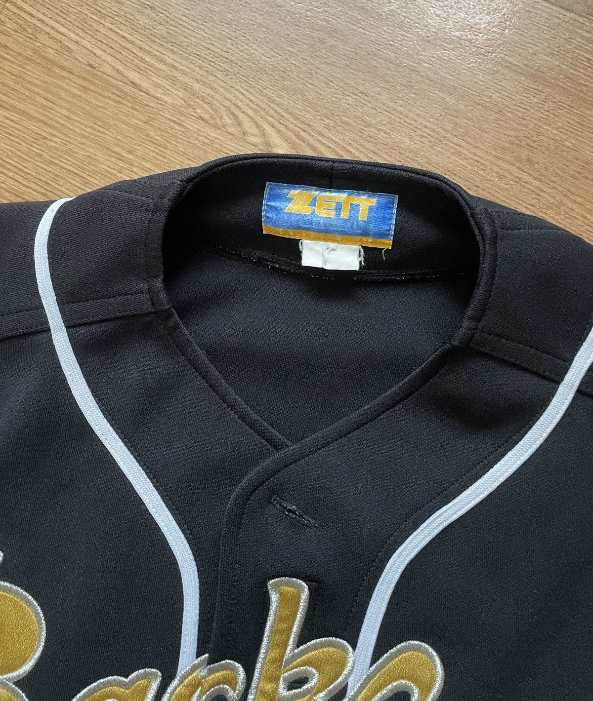 Vintage Vintage Back Drob Zett #13 Black Jersey Size US S / EU 44-46 / 1 - 6 Thumbnail
