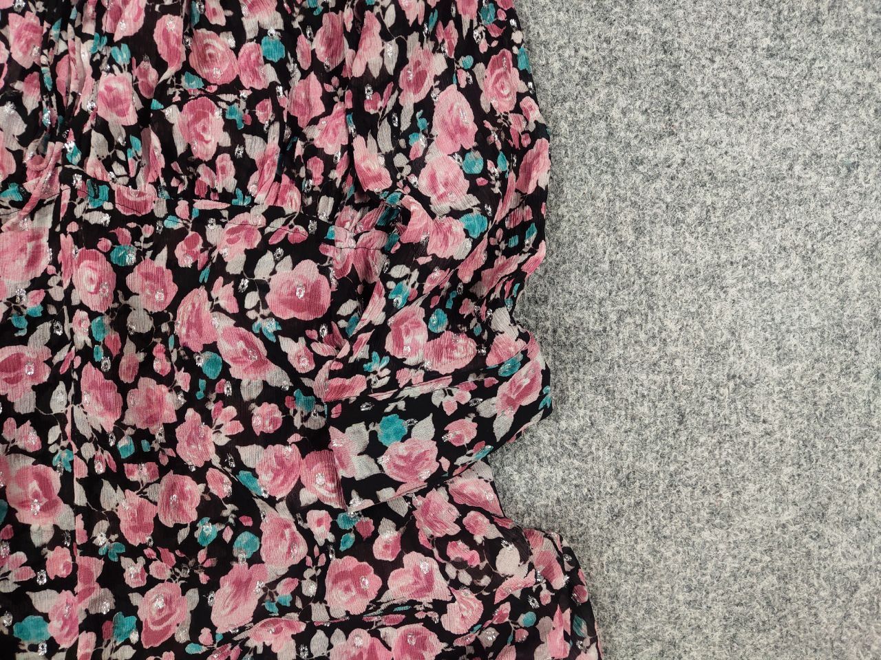 The Kooples The Kooples Cherry Blossom Blend Mini Dress Candy Flowers Size M / US 6-8 / IT 42-44 - 6 Thumbnail