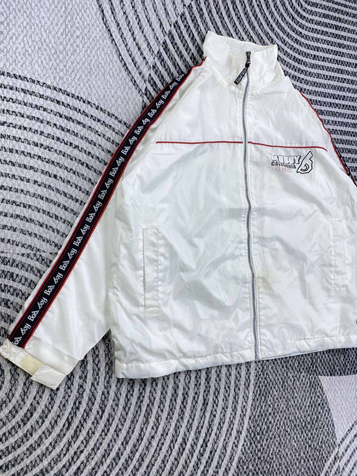 If Six Was Nine Vintage Badboy California Side Tape Jacket Size US XL / EU 56 / 4 - 3 Thumbnail