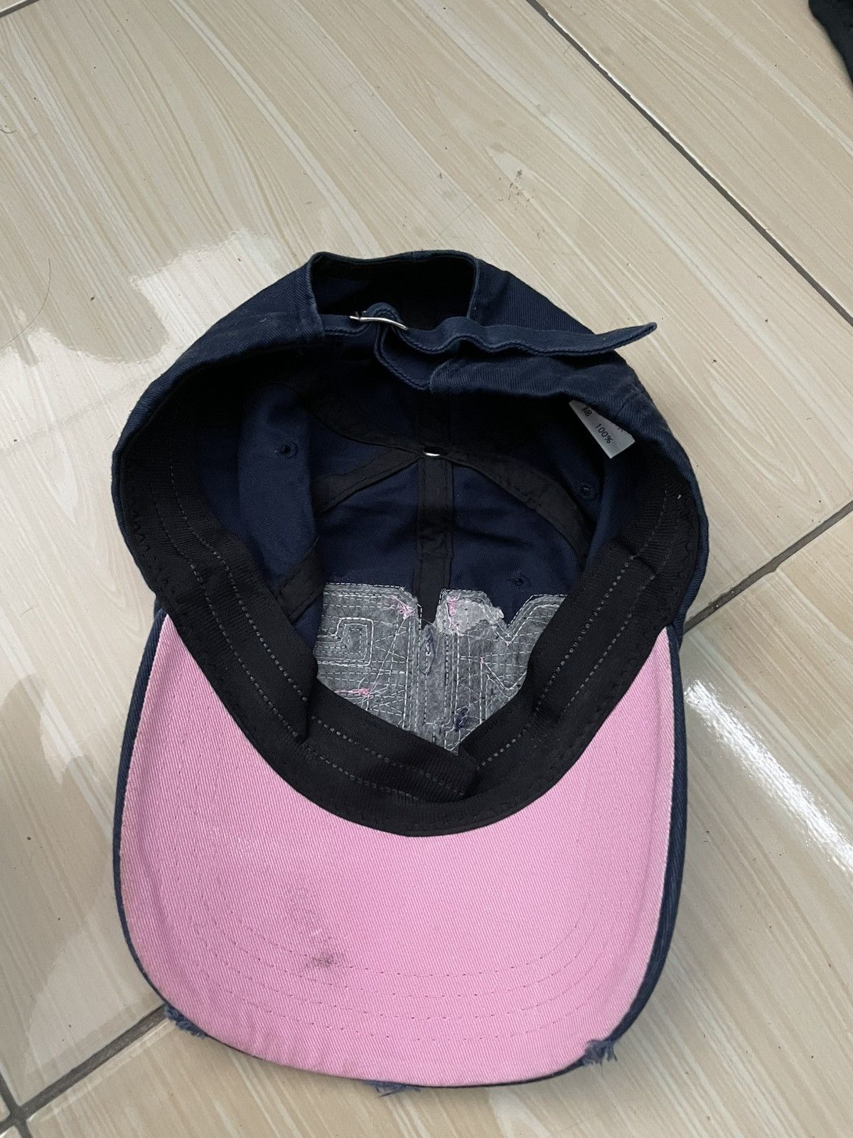 Japanese Brand Vintage M6 in the movement Distressed style cap hat Size ONE SIZE - 5 Thumbnail