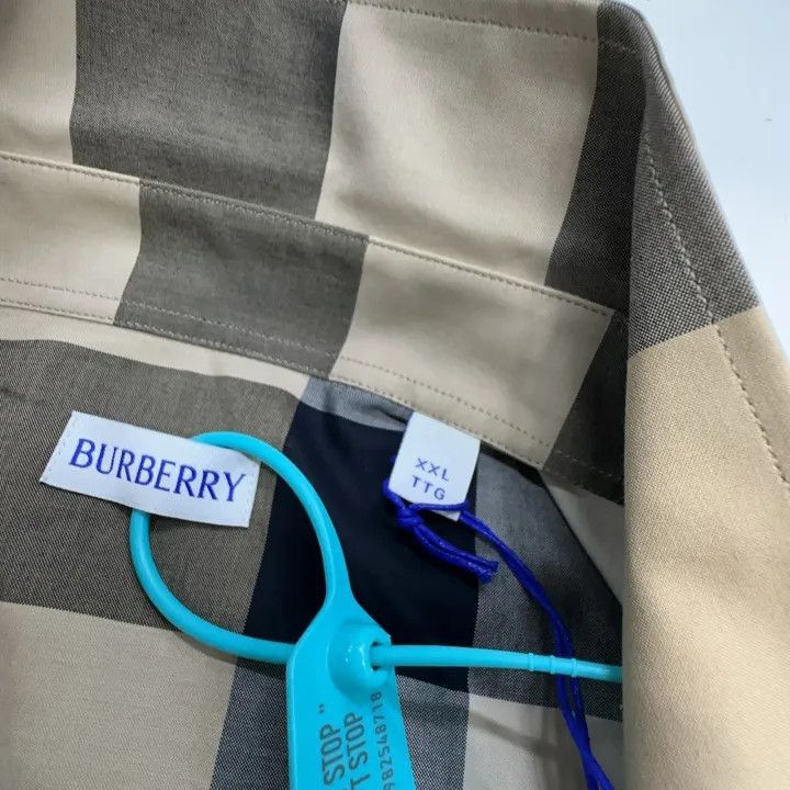 Burberry Burberry Burberry Color Block Long Sleeve Shirt for Men-25 Size US XXL / EU 58 / 5 - 2 Thumbnail