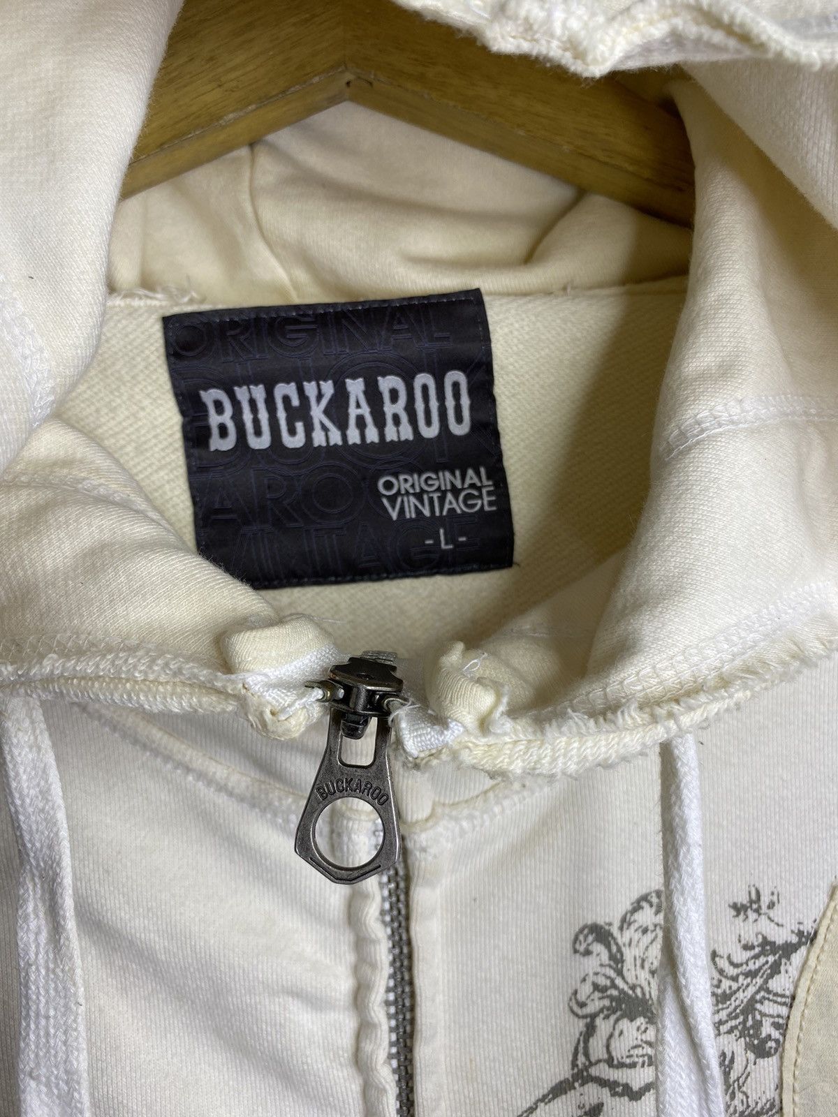 If Six Was Nine × Japanese Brand × Le Grande Bleu (L.G.B.) Vintage Buckaroo zip hoodie ifsixwasnine style Size US L / EU 52-54 / 3 - 10 Thumbnail