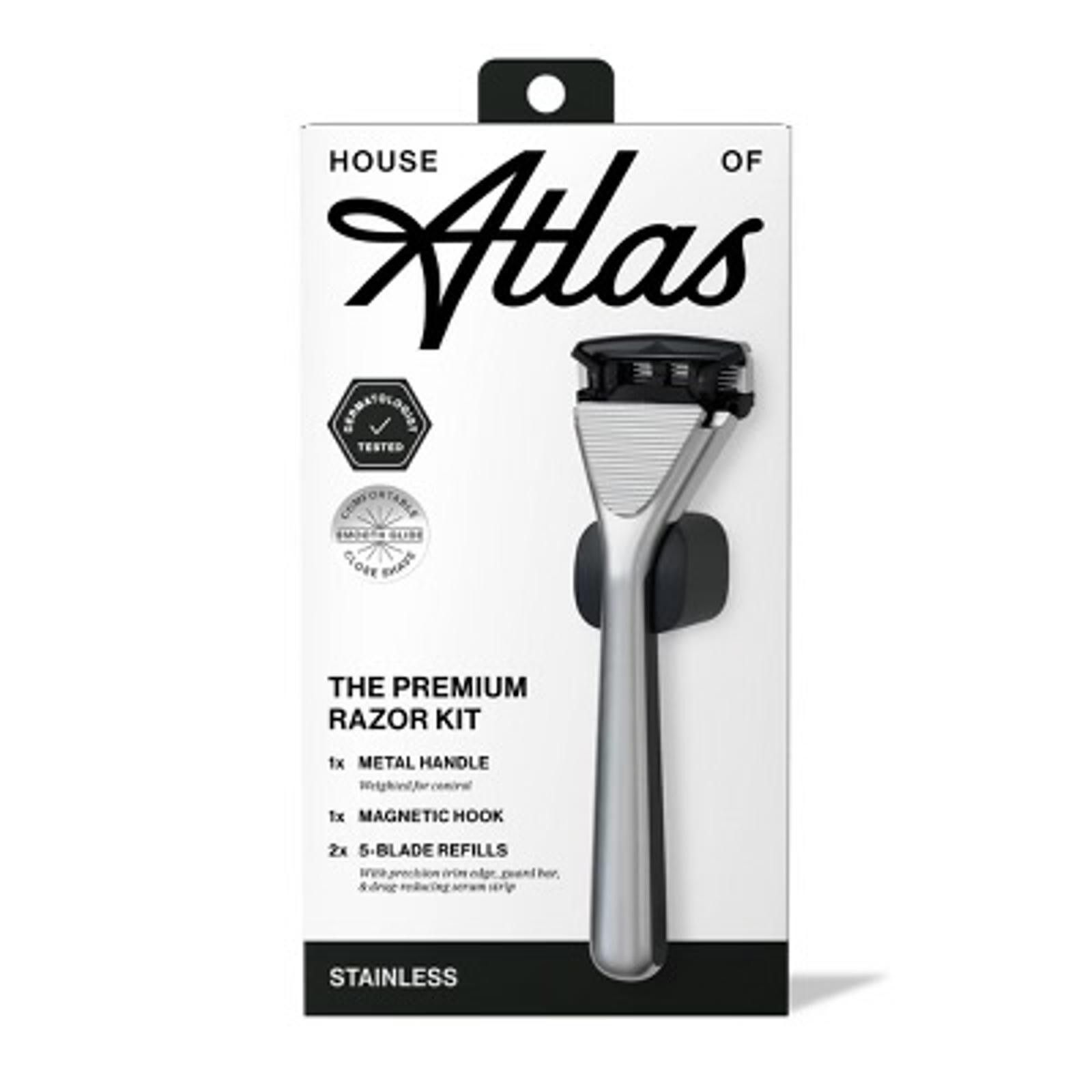 Other House of Atlas The Premium Razor Kit Stainless Steel Handle Size ONE SIZE - 1 Preview