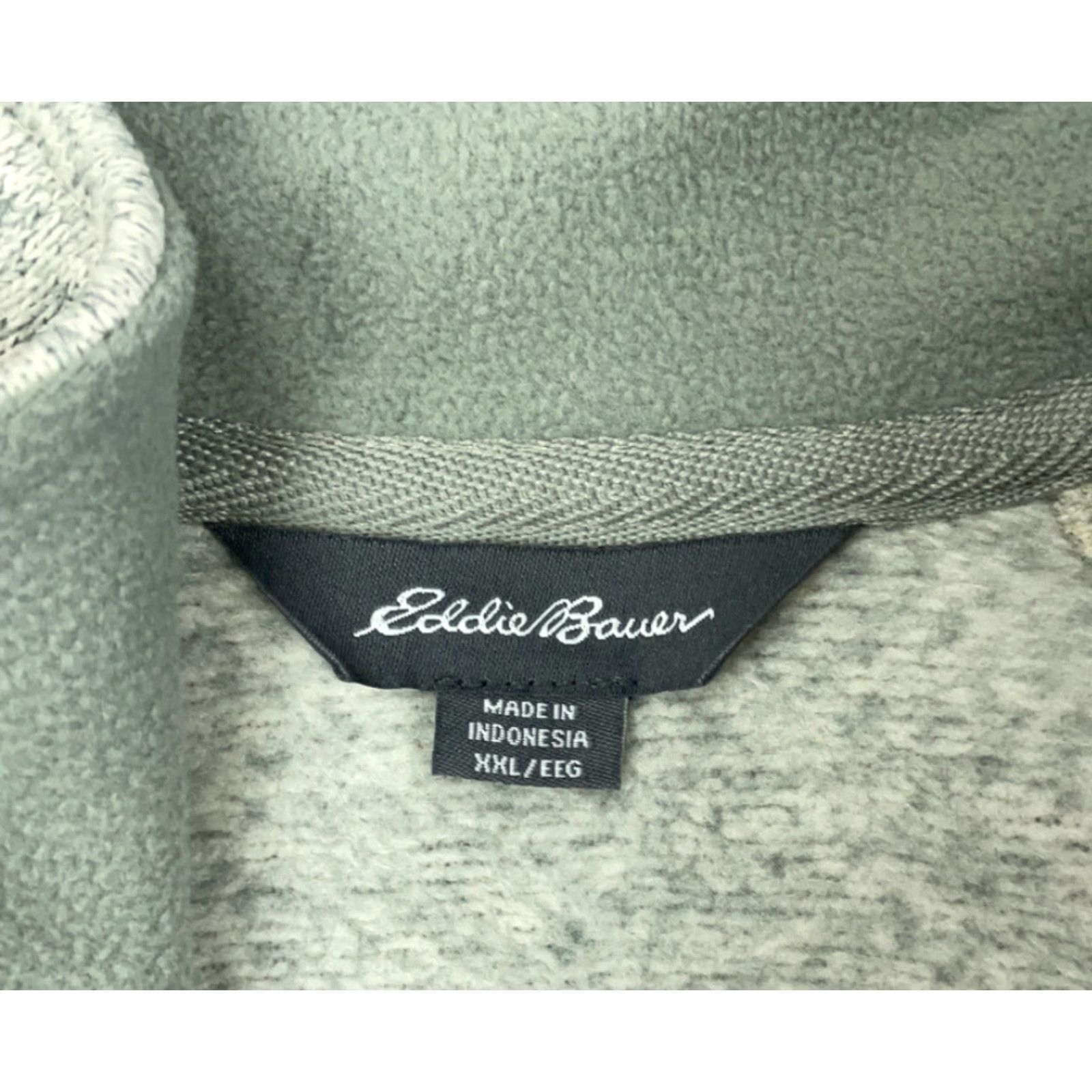 Eddie Bauer Eddie Bauer Sweater 1/4 Zip Pullover Fleece Gray 2XL Mens Unworn Tags Radiator Classic 90s Casual Knit High Neck Size US XXL / EU 58 / 5 - 3 Thumbnail