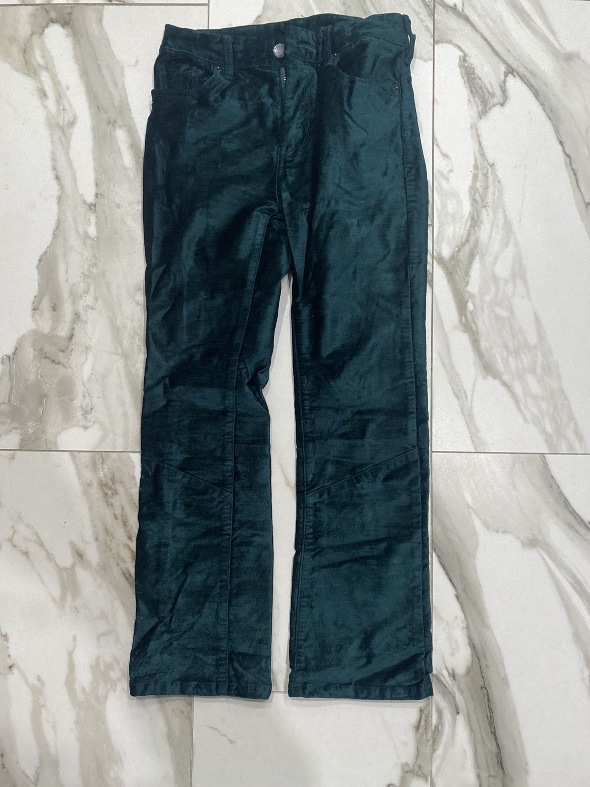 Free People × Vintage Vintage Free People Velvet Pants Size 24" / US 00 / IT 34 - 1 Thumbnail