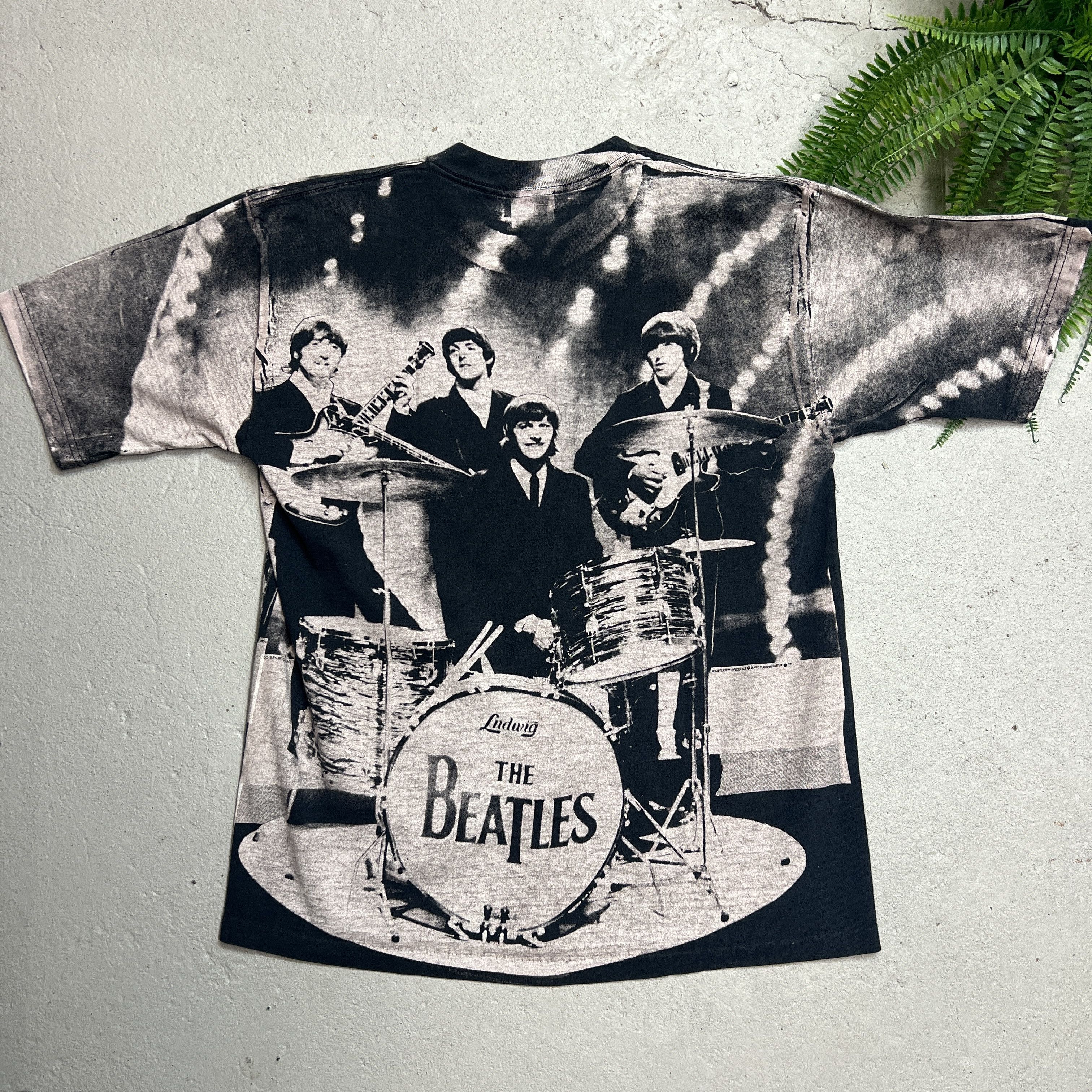 All Sport × Vintage The Beatles 1990s Full Print AOP Band Playing Promo Tee Size US L / EU 52-54 / 3 - 4 Thumbnail