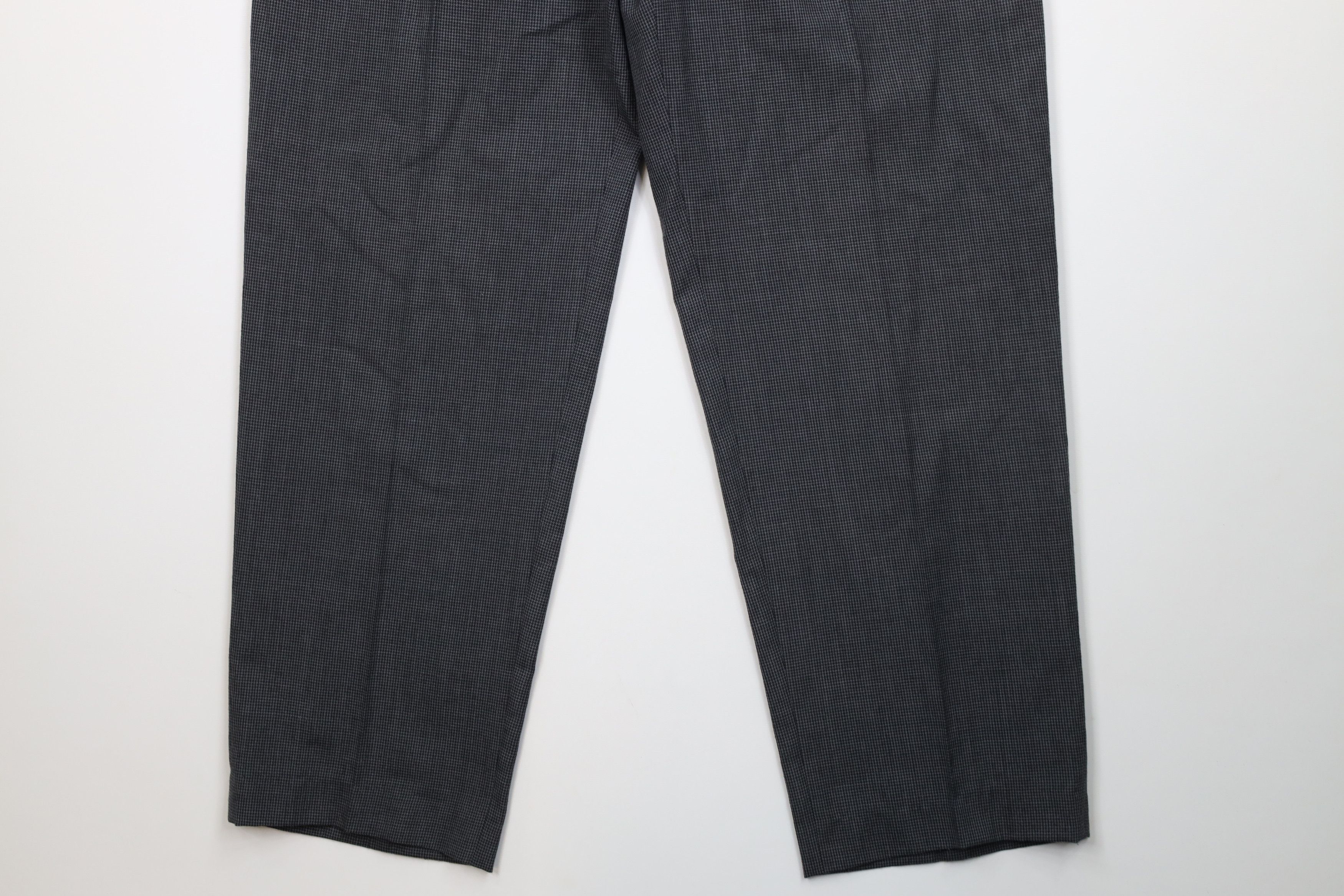 Vintage Vintage 90s Streetwear Wide Leg Chino Pants Houndstooth Size US 34 / EU 50 - 4 Thumbnail
