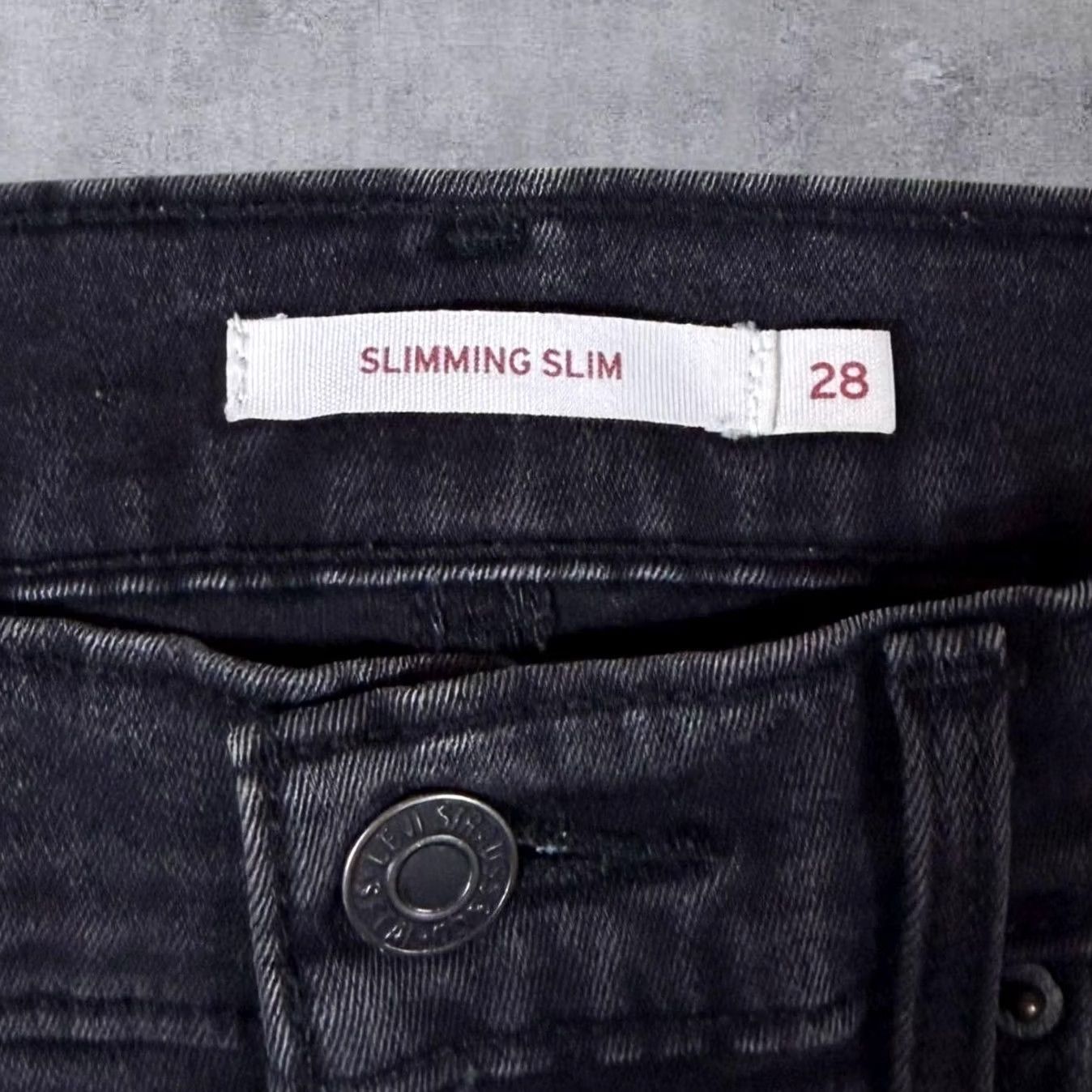 Levi's Levi's Slimming Slim Classic Black Denim Stretch Fit Jeans W28 L32 - Regular Size 28 - Womens - Size 28" / US 6 / IT 42 - 4 Thumbnail