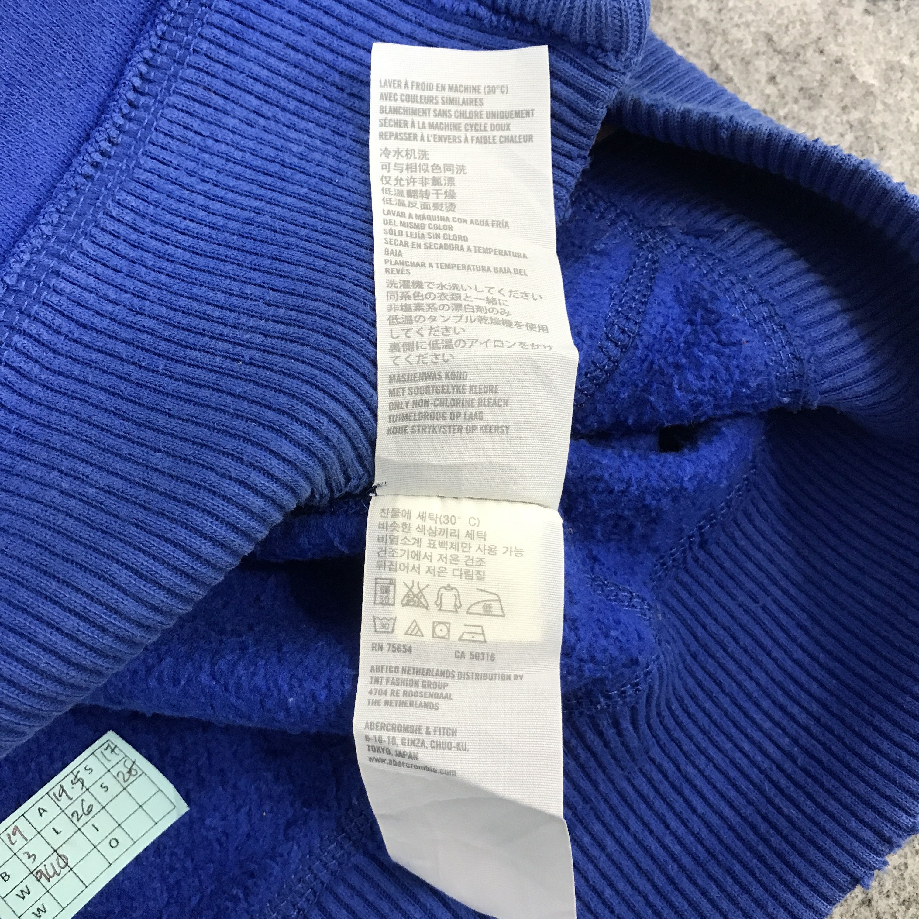 Abercrombie & Fitch × Japanese Brand ABERCROMBIE & FITCH DISTRESSED DESIGN JACKET HOODIES Size US S / EU 44-46 / 1 - 13 Thumbnail