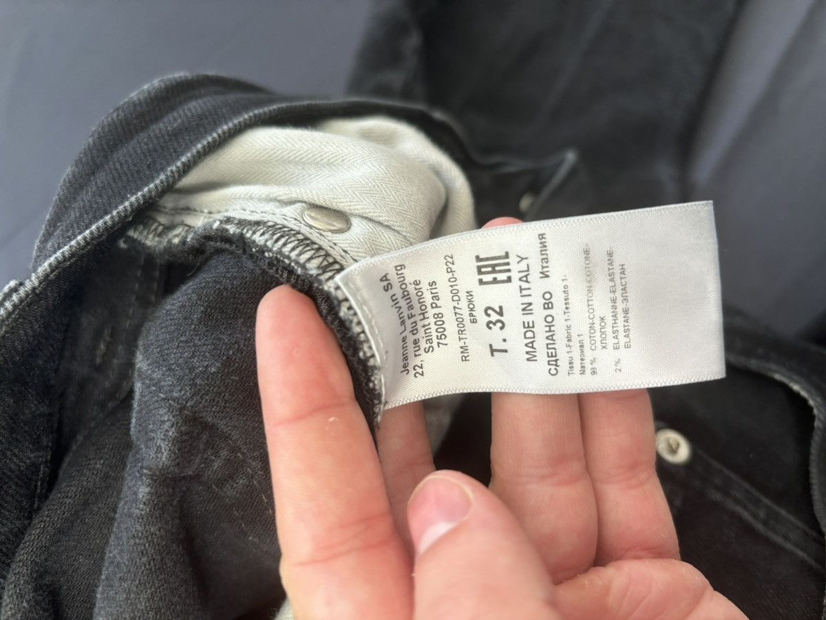 Lanvin Lanvin Black Denim Size US 32 / EU 48 - 4 Thumbnail