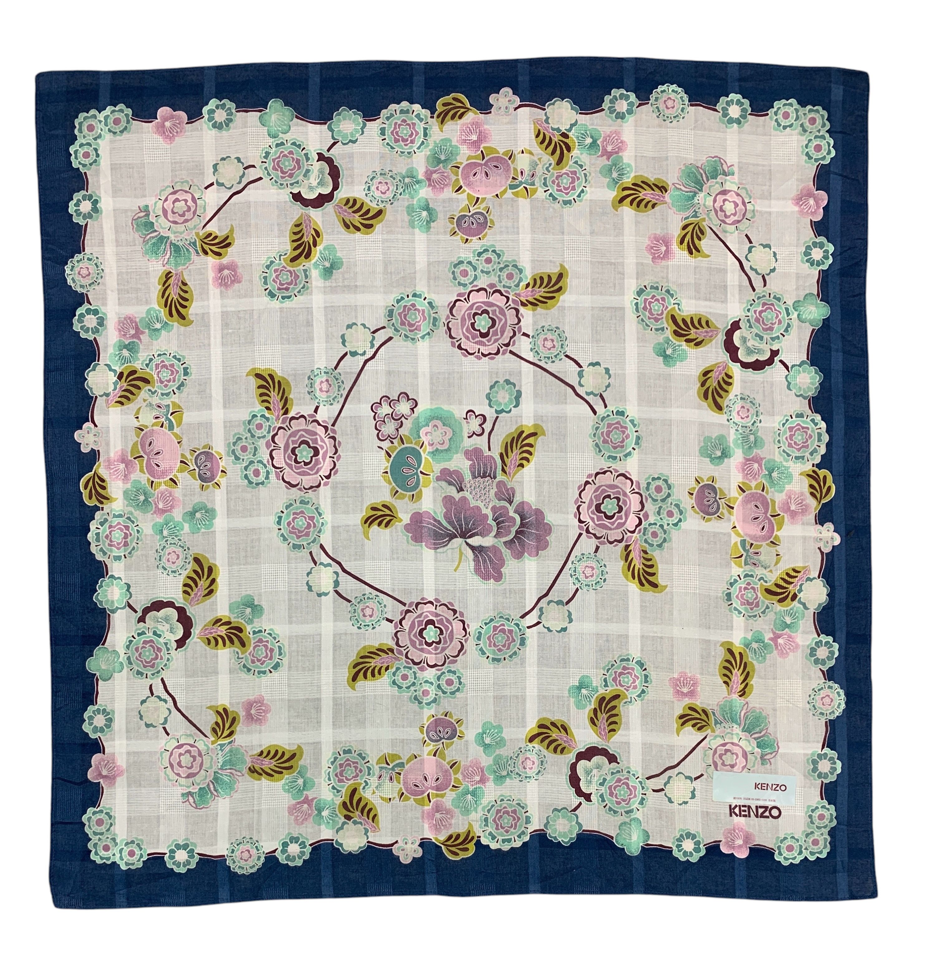 Japanese Brand × Kenzo × Vintage Vintage Kenzo Neckerchief/ Handkerchief - HKA953 Size ONE SIZE - 2 Thumbnail