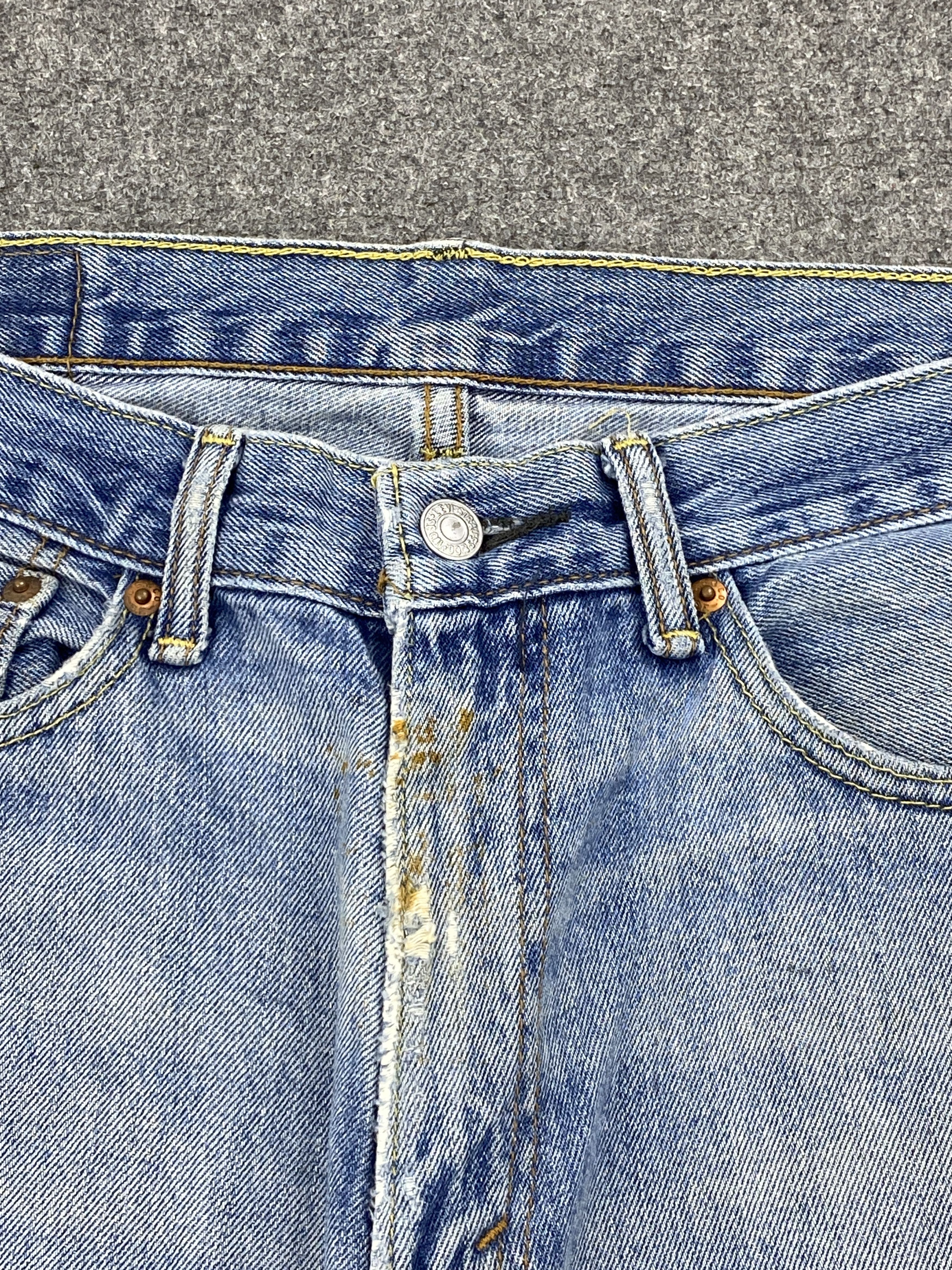 Levi's Vintage Levis 550 Light Wash Jeans DP2331 Size US 30 / EU 46 - 7 Thumbnail
