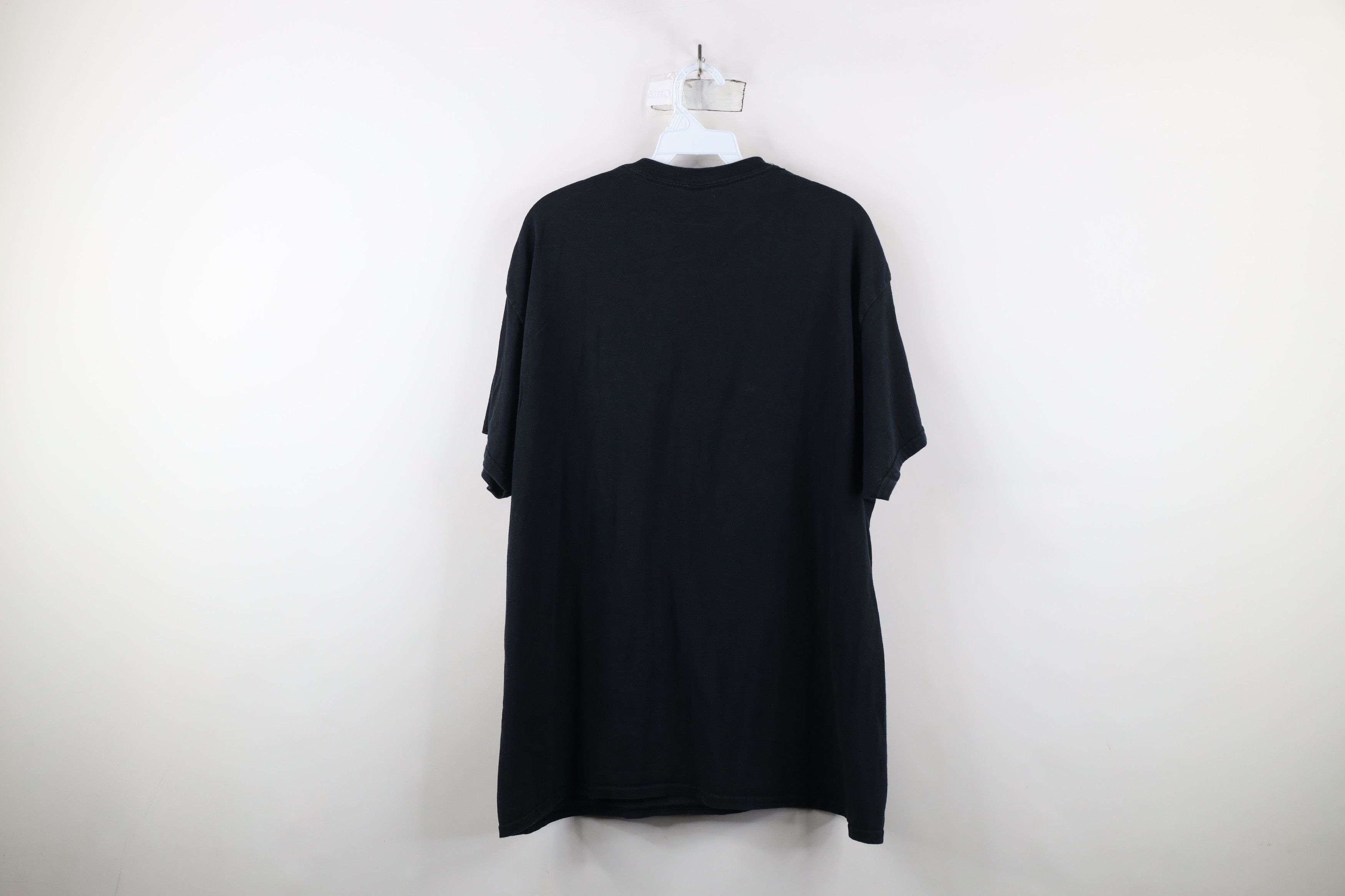 Vintage Vintage Streetwear Marijuana Don't Care Bear T-Shirt Black Size US XL / EU 56 / 4 - 11 Thumbnail