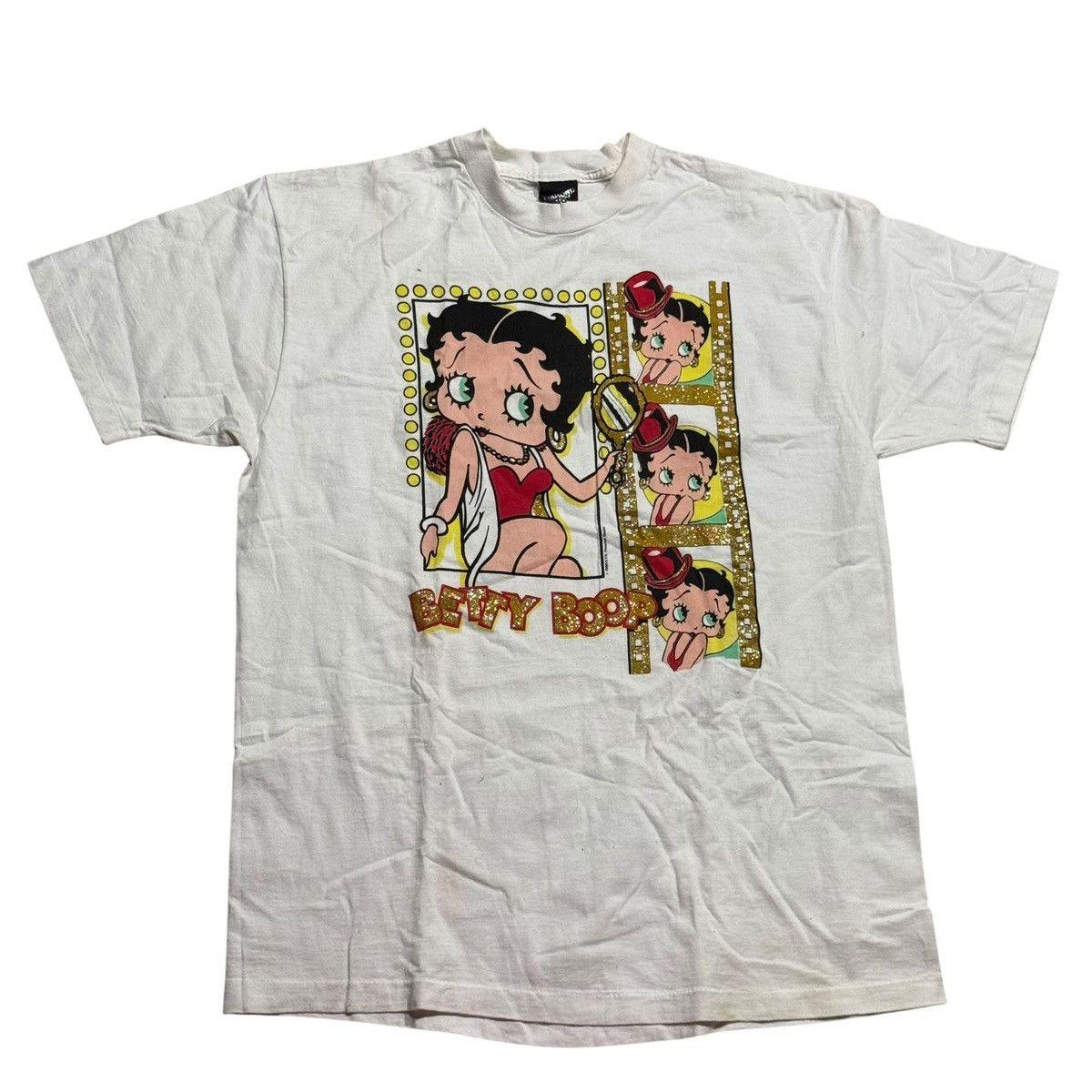 Vintage Betty Boop 1990 single stitch vintage Size US XL / EU 56 / 4 - 1 Thumbnail
