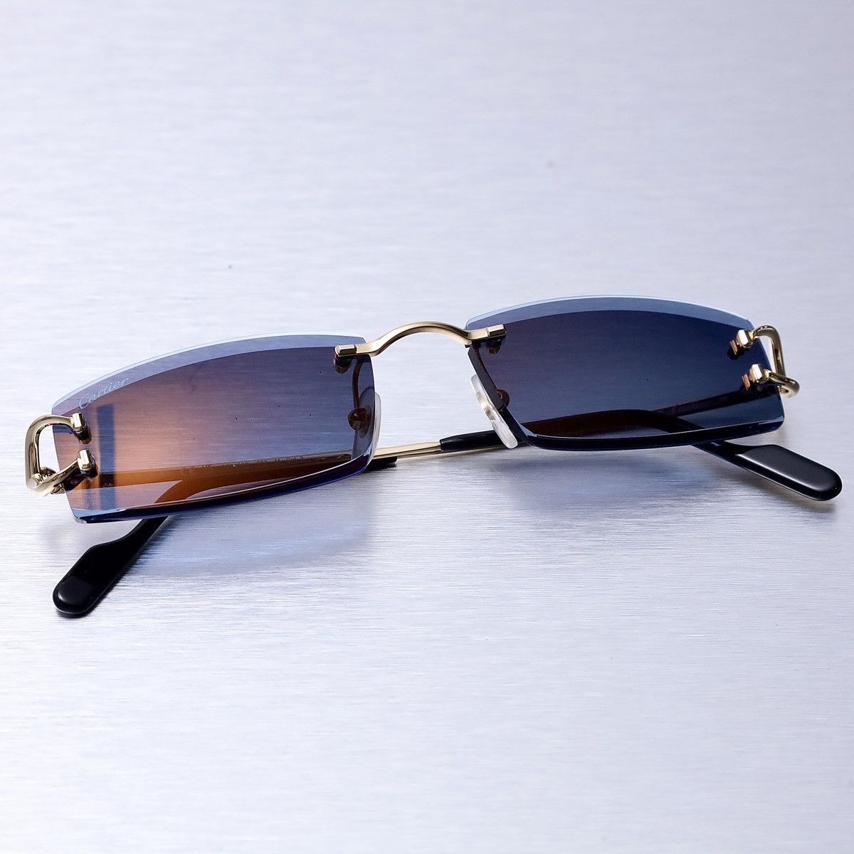 Cartier CARTIER CT0465S 002 SUNGLASSES Size ONE SIZE - 9 Thumbnail