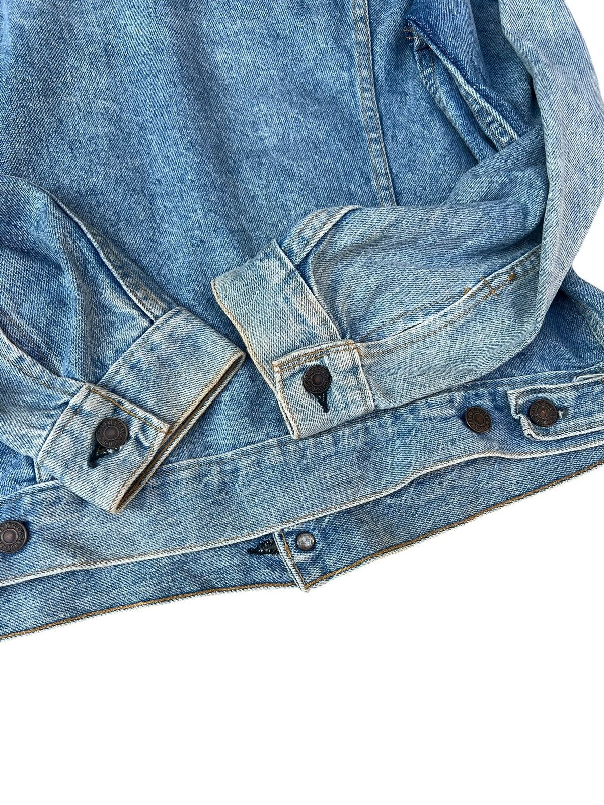 Levi's Vintage 80s Levi’s 70506 Distress Fade Denim Trucker Jacket Size US L / EU 52-54 / 3 - 23 Thumbnail